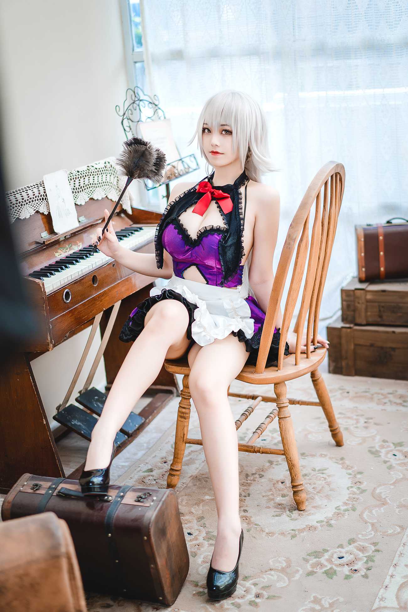 图片[26]-蜜汁猫裘 – 贞德女仆[40P] – 速更版-美库