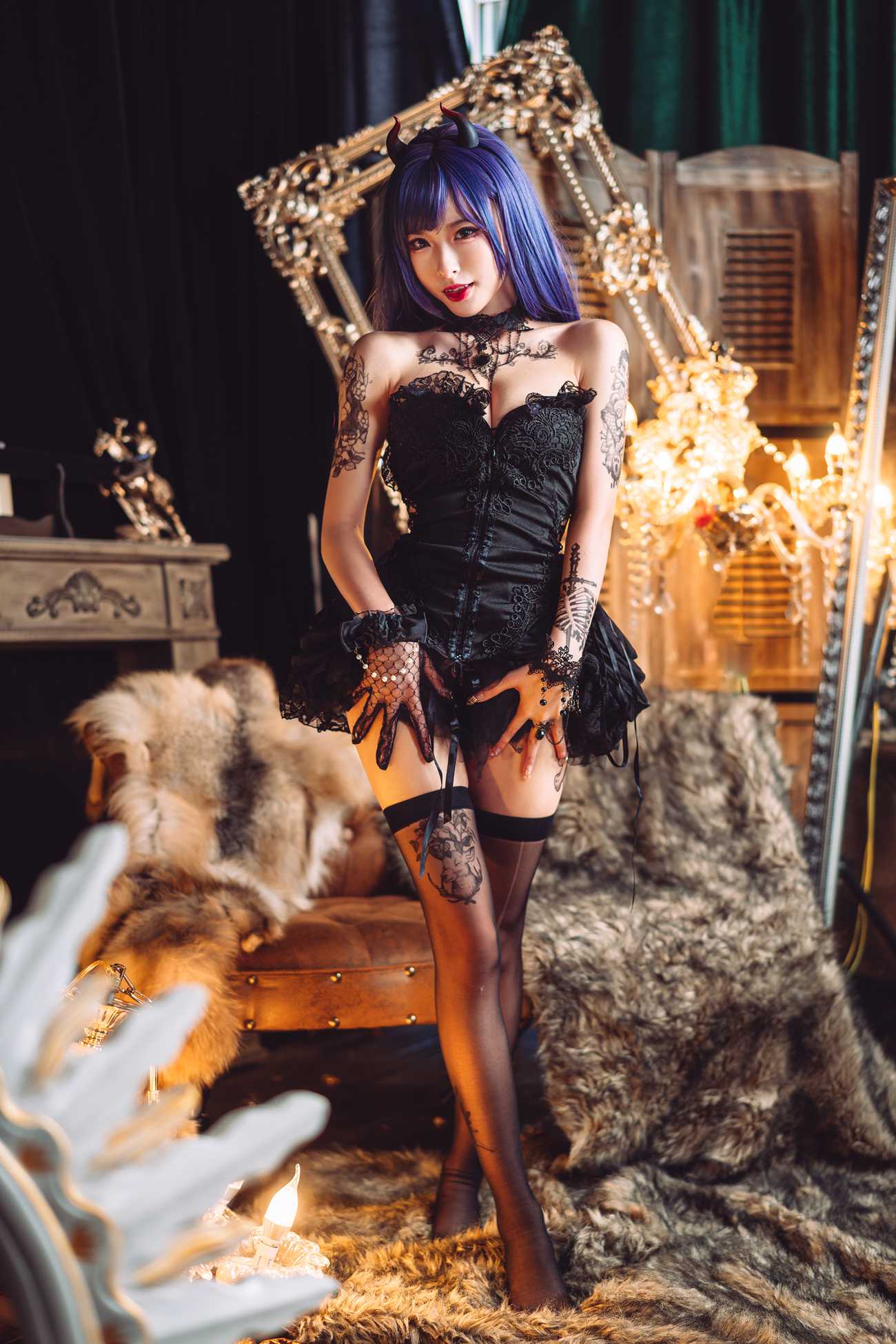 图片[11]-清水由乃 – 暗黑纹身[30P] – 速更版-美库