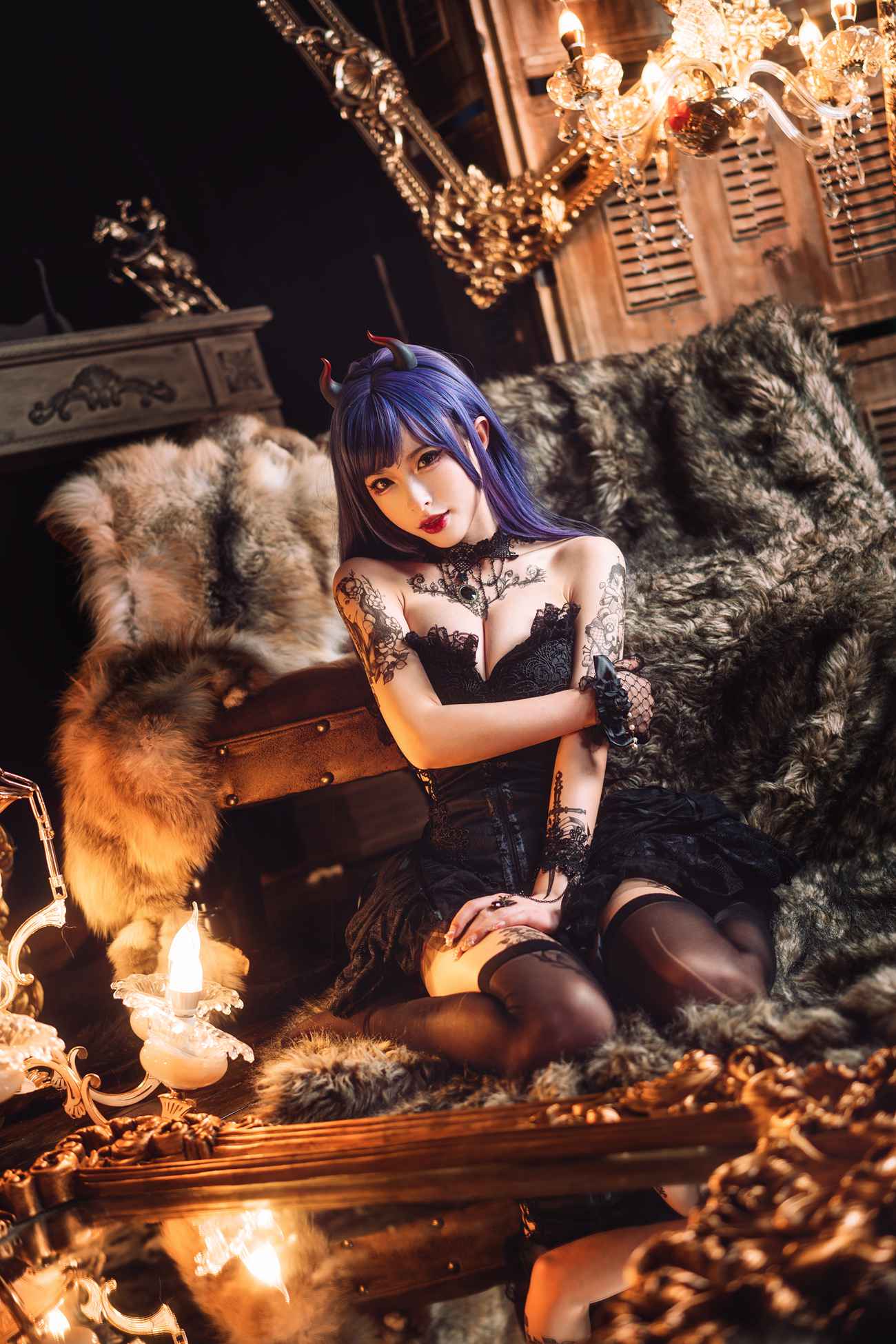 图片[18]-清水由乃 – 暗黑纹身[30P] – 速更版-美库