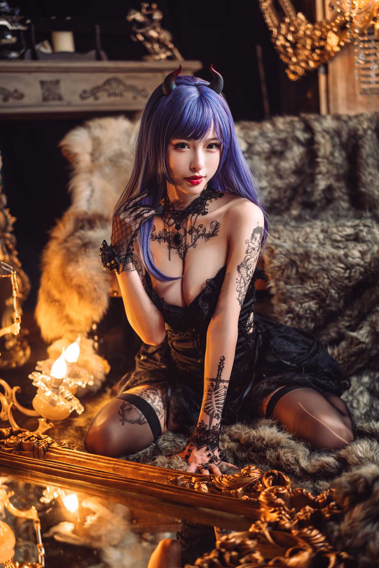 图片[19]-清水由乃 – 暗黑纹身[30P] – 速更版-美库