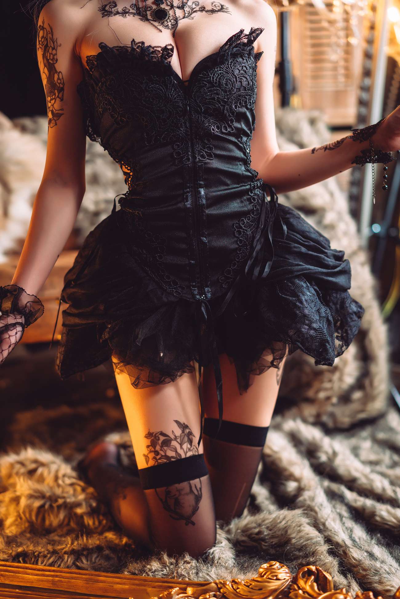 图片[20]-清水由乃 – 暗黑纹身[30P] – 速更版-美库