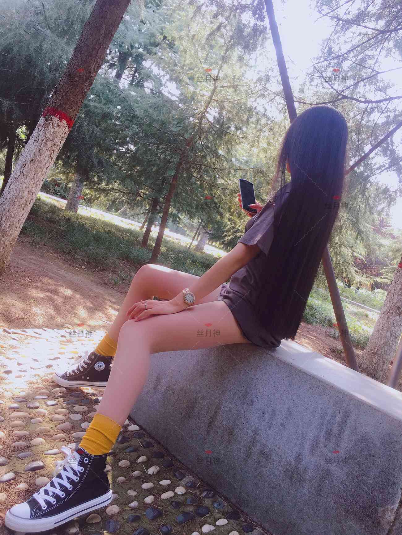 图片[43]-丝月神 011 堆堆袜 肉丝 匡威[78P] – 速更版-美库