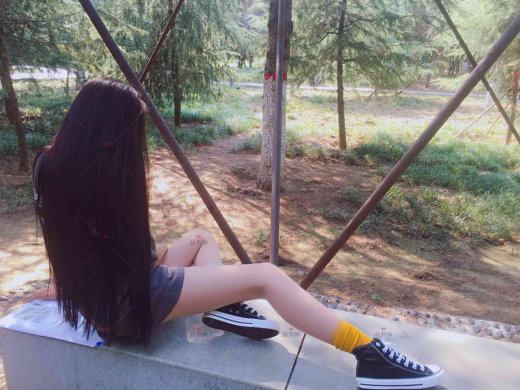 图片[47]-丝月神 011 堆堆袜 肉丝 匡威[78P] – 速更版-美库