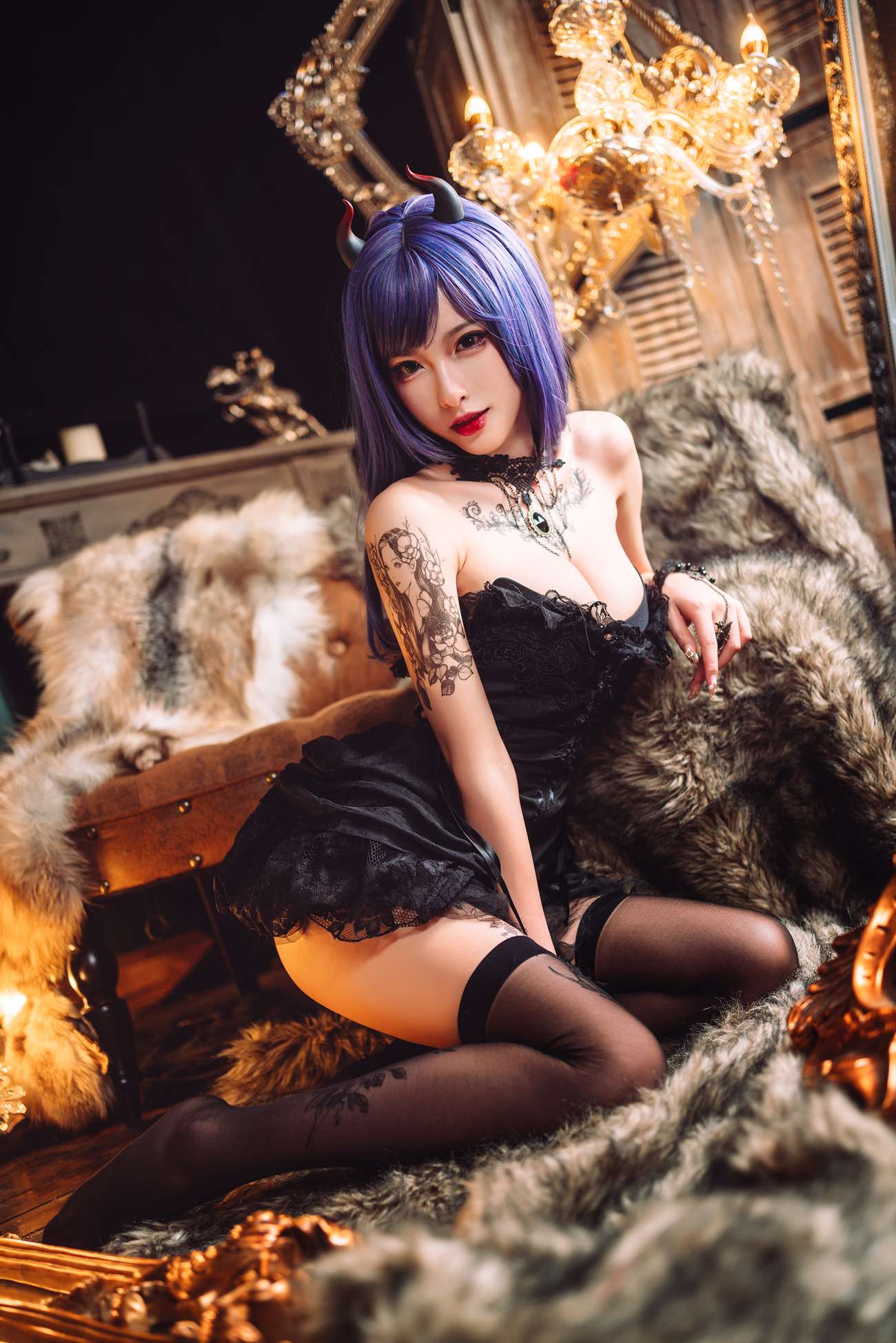 图片[30]-清水由乃 – 暗黑纹身[30P] – 速更版-美库