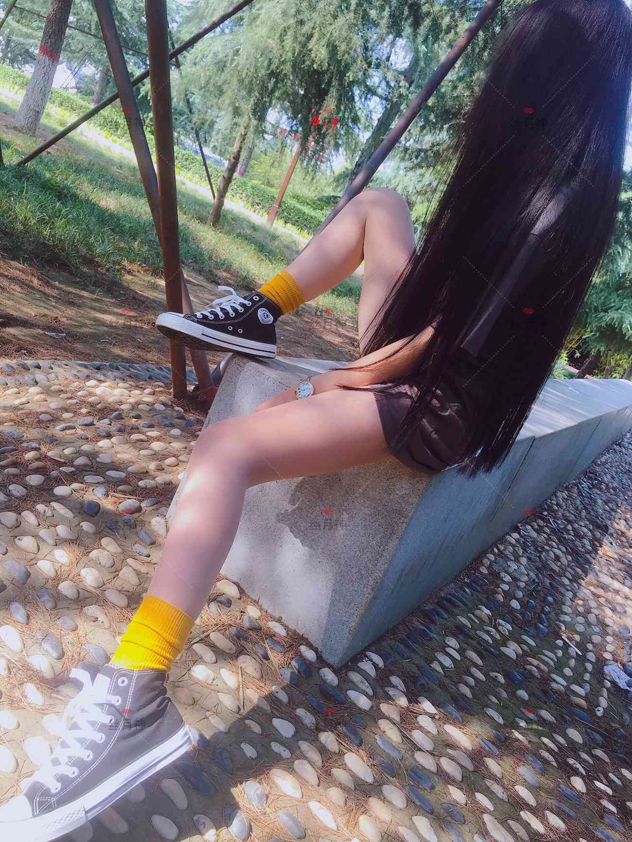 图片[53]-丝月神 011 堆堆袜 肉丝 匡威[78P] – 速更版-美库