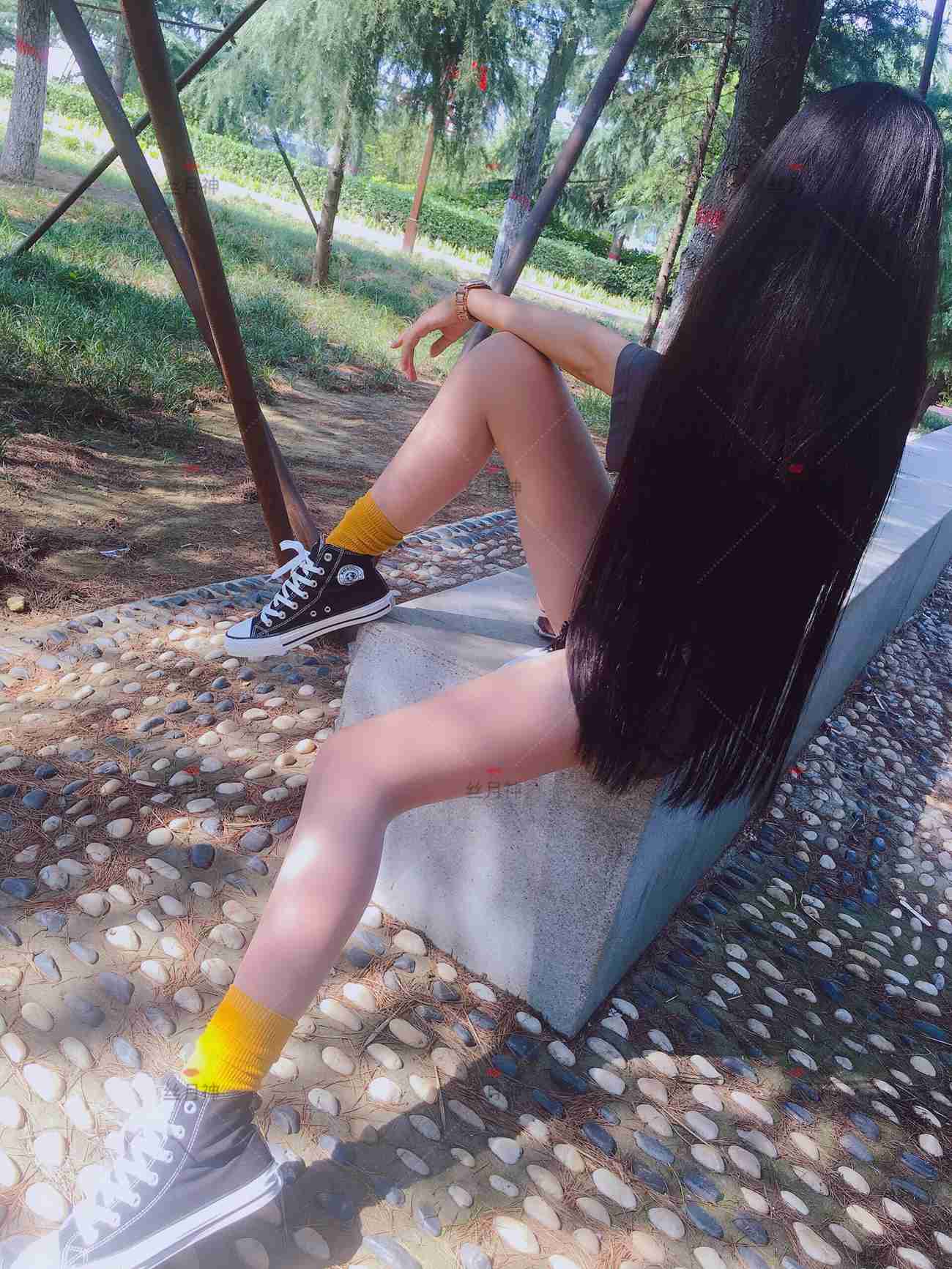 图片[54]-丝月神 011 堆堆袜 肉丝 匡威[78P] – 速更版-美库