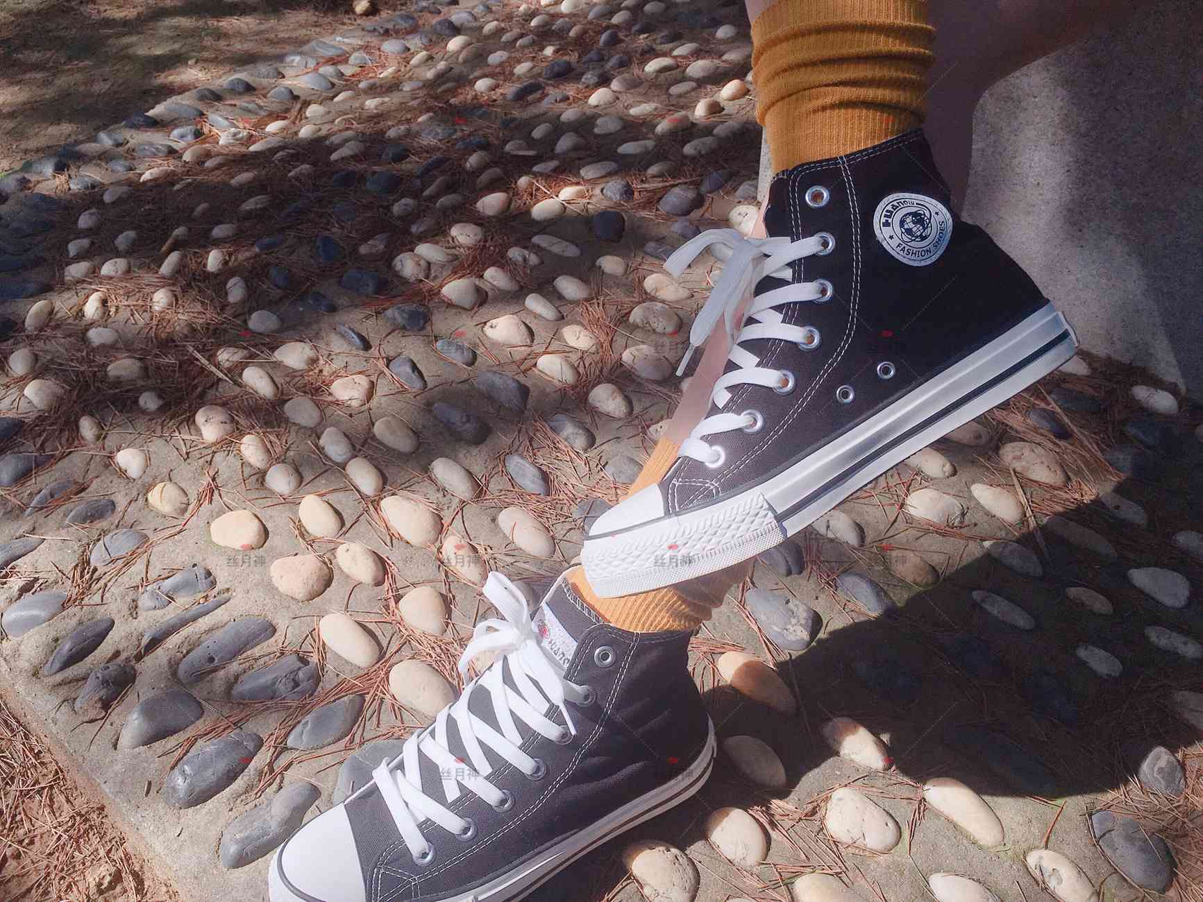 图片[56]-丝月神 011 堆堆袜 肉丝 匡威[78P] – 速更版-美库