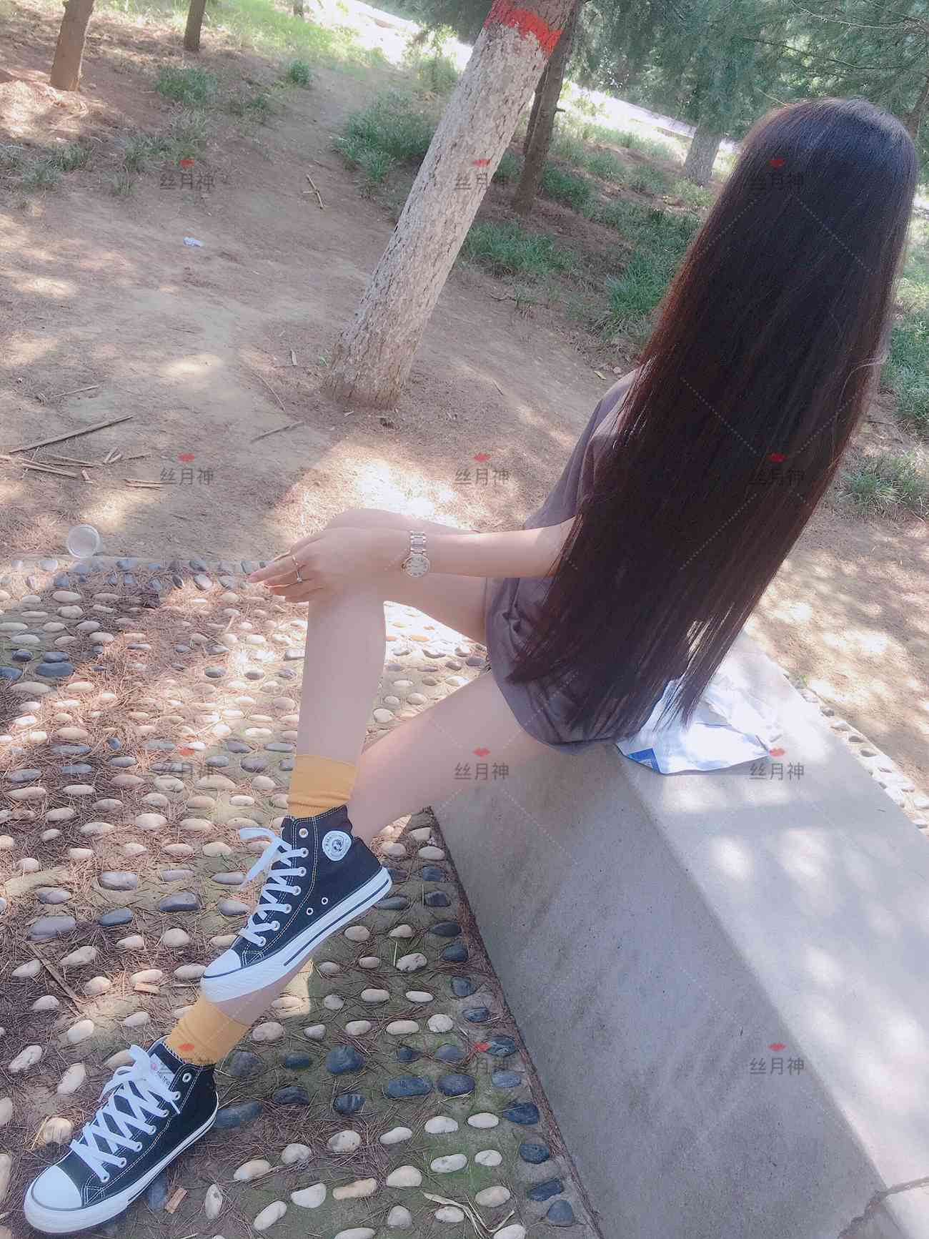 图片[62]-丝月神 011 堆堆袜 肉丝 匡威[78P] – 速更版-美库