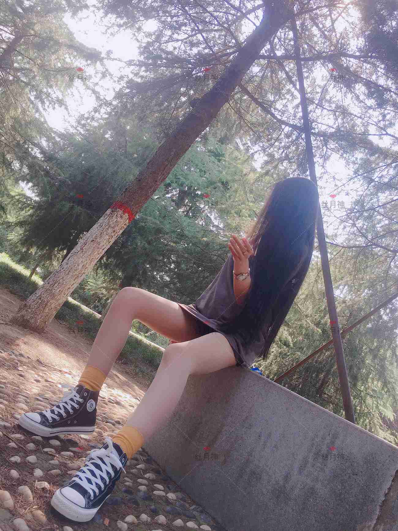 图片[64]-丝月神 011 堆堆袜 肉丝 匡威[78P] – 速更版-美库