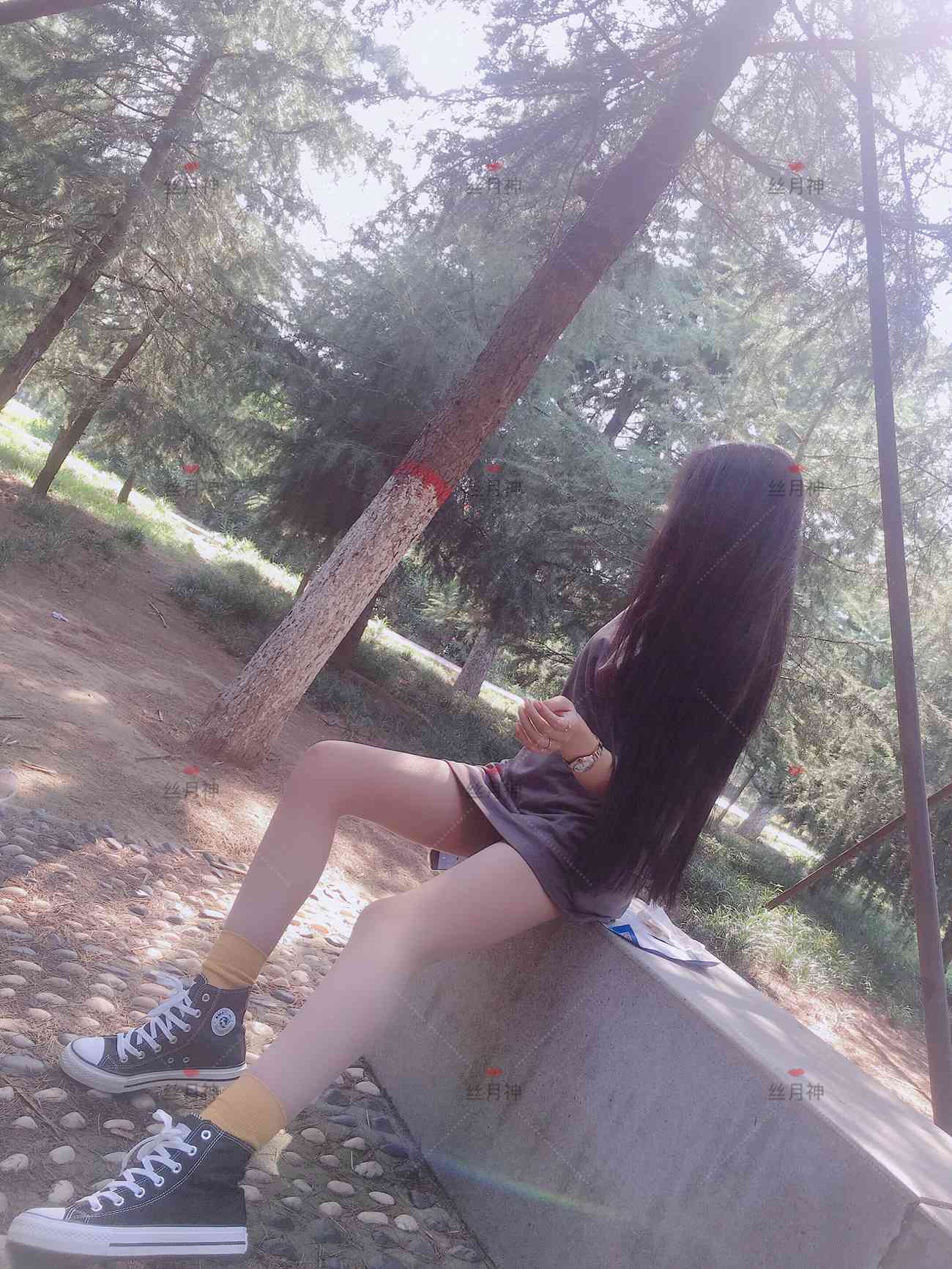 图片[66]-丝月神 011 堆堆袜 肉丝 匡威[78P] – 速更版-美库