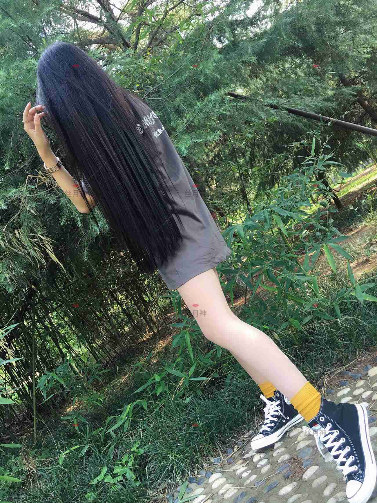 图片[69]-丝月神 011 堆堆袜 肉丝 匡威[78P] – 速更版-美库