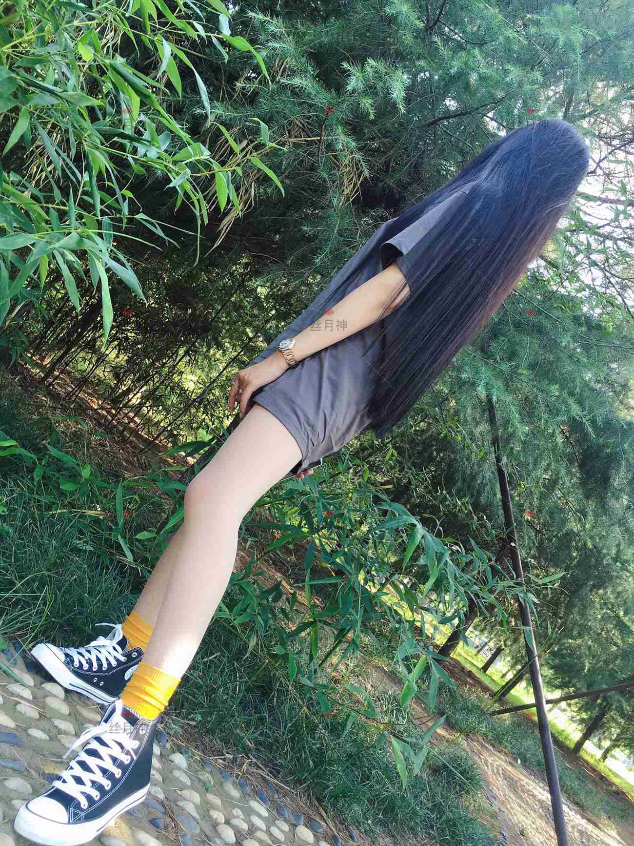 图片[76]-丝月神 011 堆堆袜 肉丝 匡威[78P] – 速更版-美库