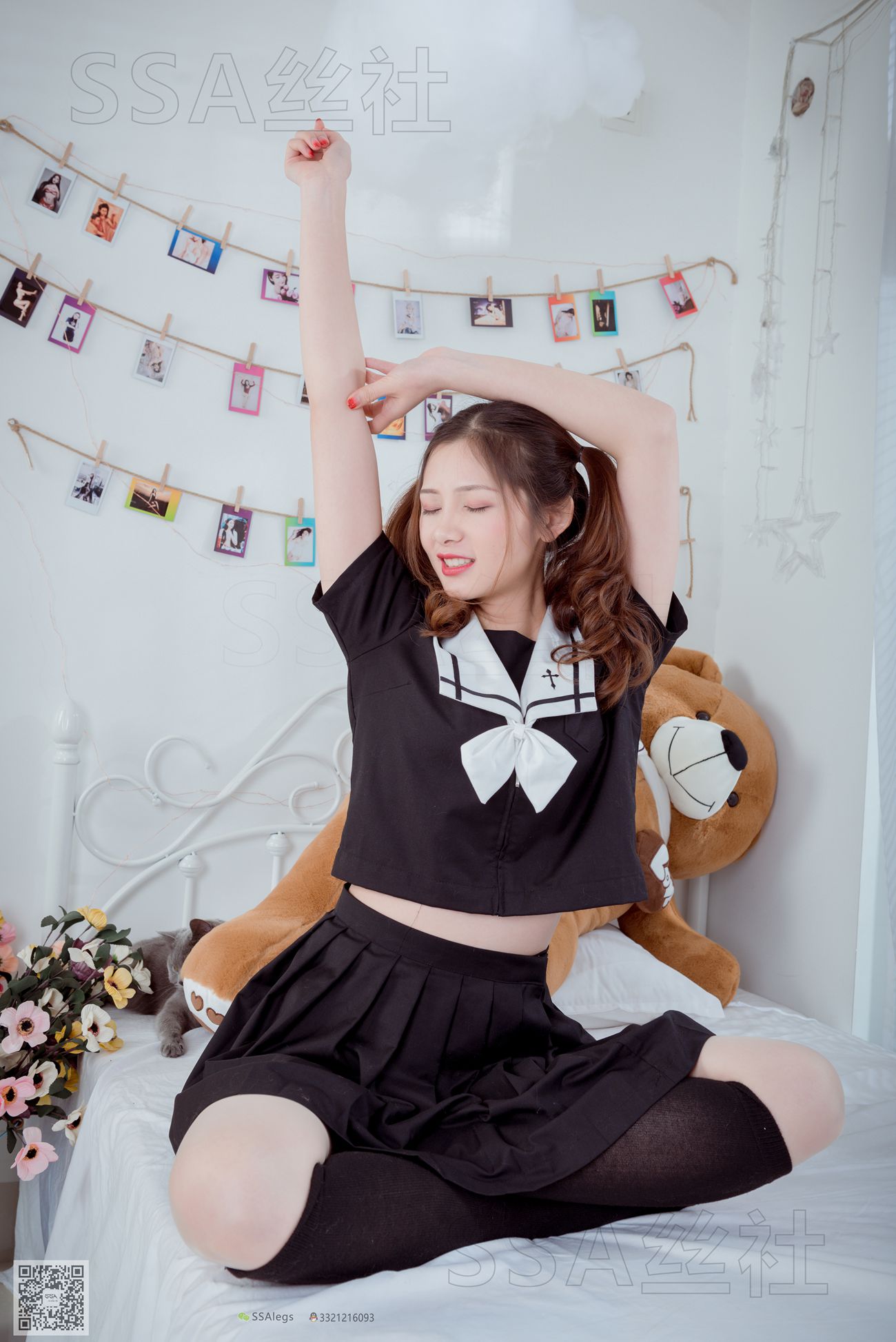 图片[37]-[SSA丝社]超清写真 NO.079 雯雯 笑容治愈系小姐姐JK制服[132P] – 速更版-美库