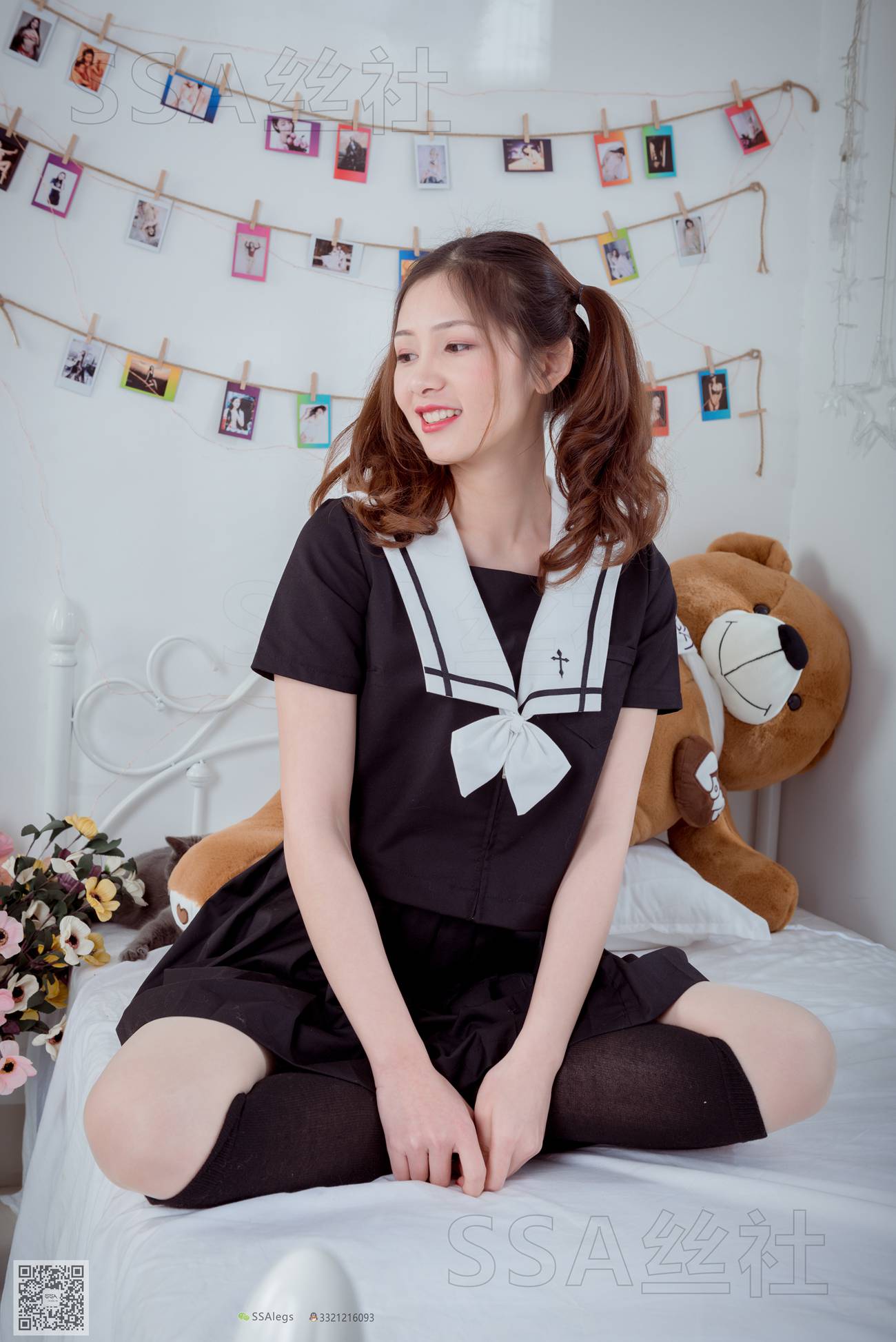 图片[38]-[SSA丝社]超清写真 NO.079 雯雯 笑容治愈系小姐姐JK制服[132P] – 速更版-美库