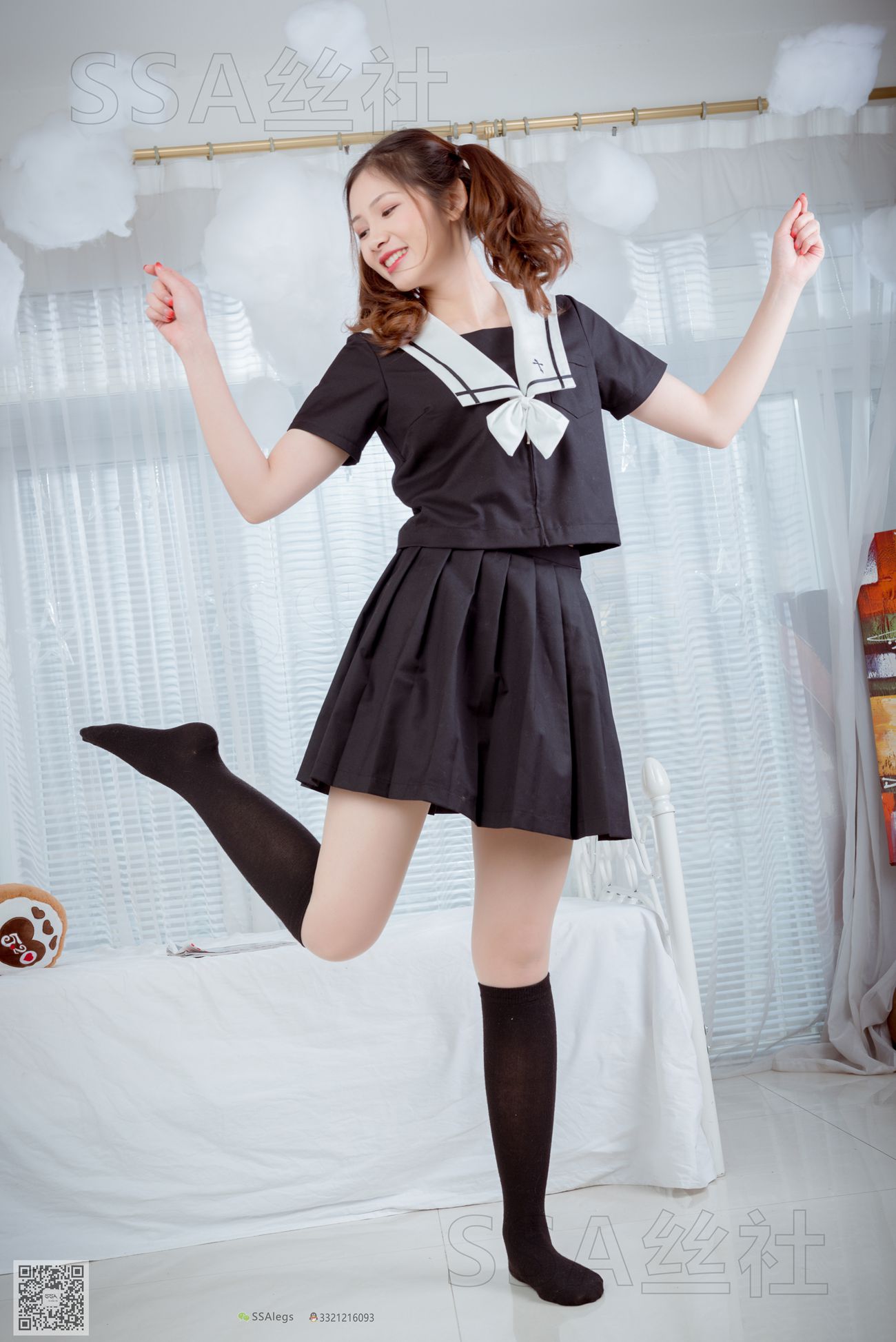 图片[42]-[SSA丝社]超清写真 NO.079 雯雯 笑容治愈系小姐姐JK制服[132P] – 速更版-美库