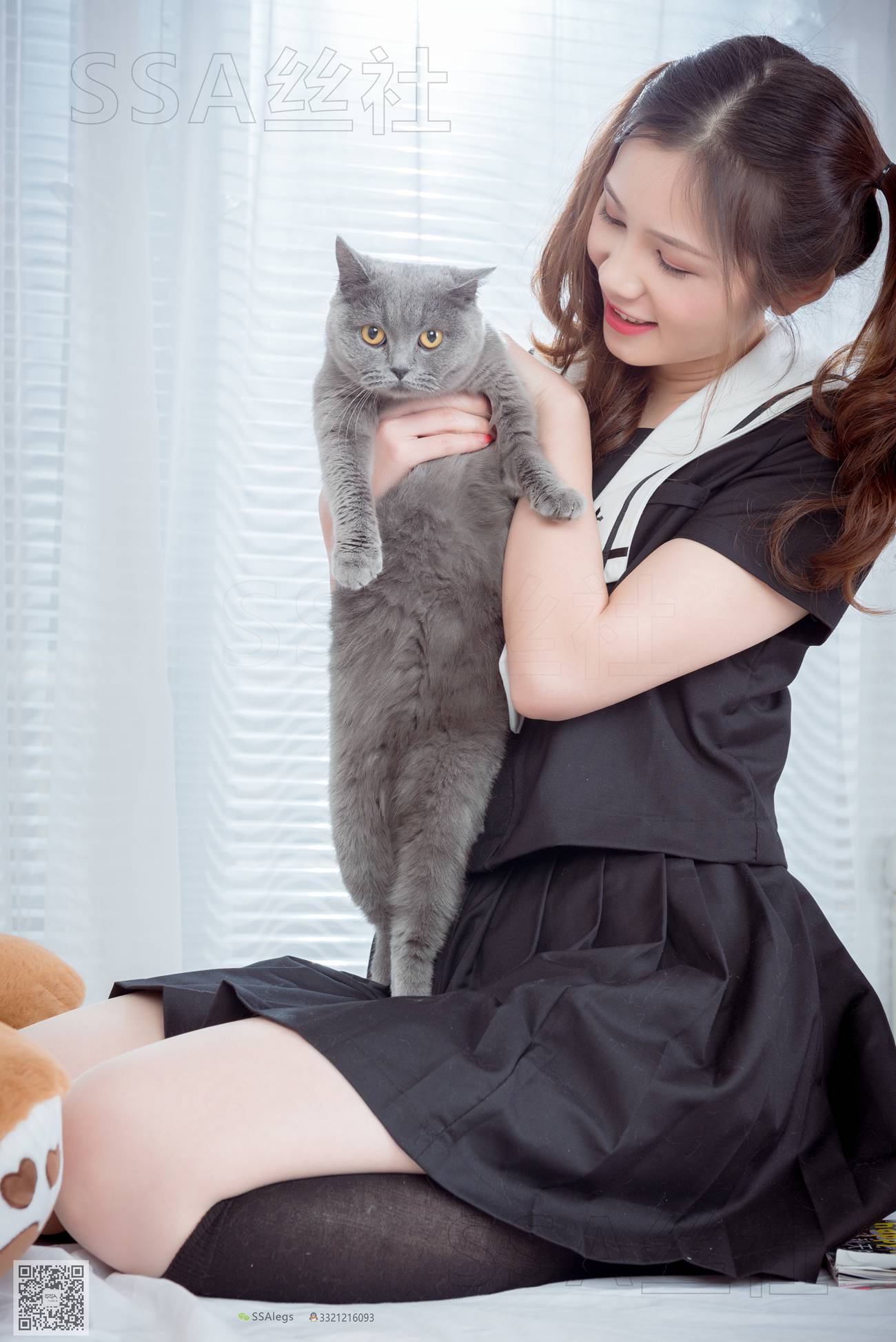 图片[65]-[SSA丝社]超清写真 NO.079 雯雯 笑容治愈系小姐姐JK制服[132P] – 速更版-美库