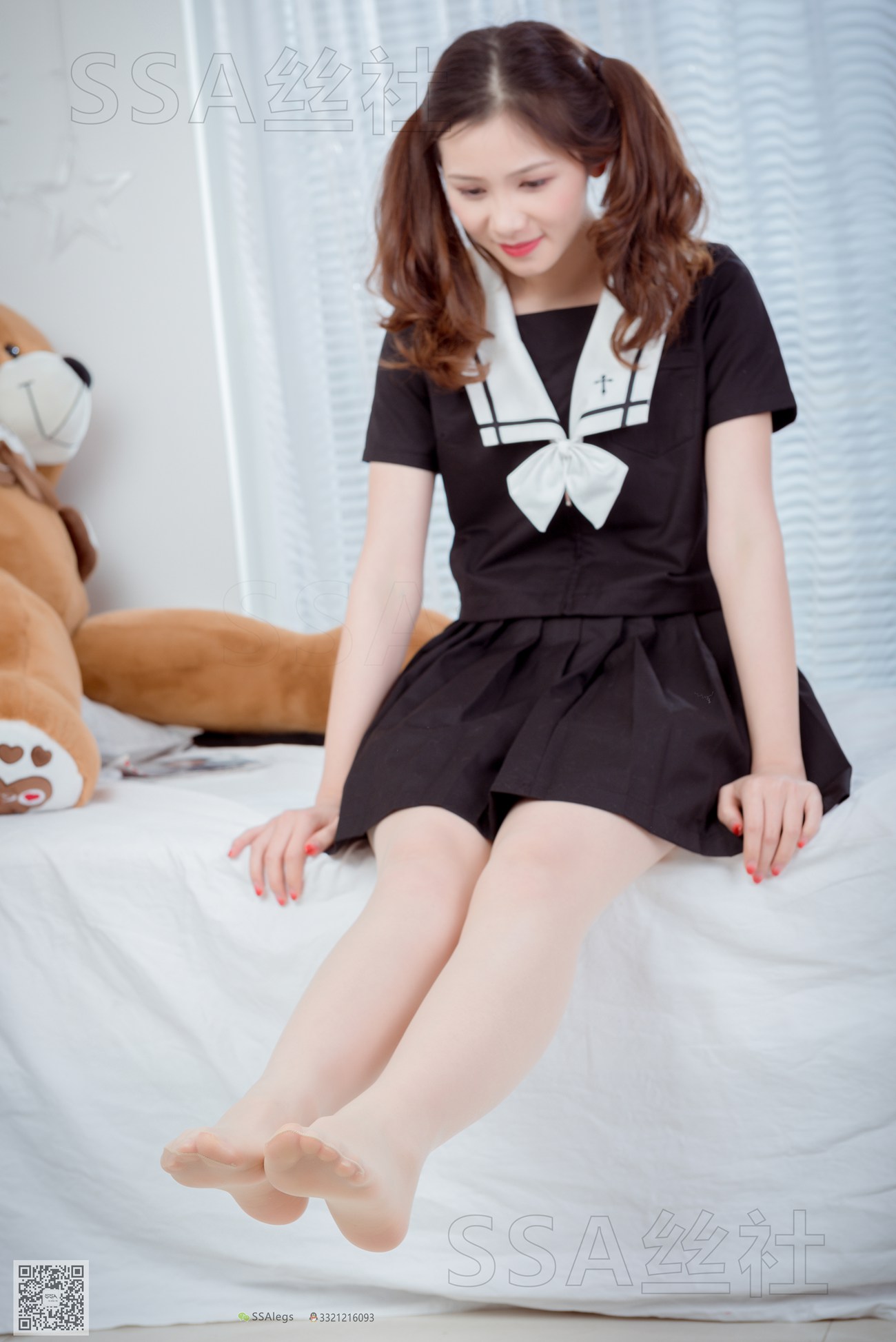 图片[126]-[SSA丝社]超清写真 NO.079 雯雯 笑容治愈系小姐姐JK制服[132P] – 速更版-美库