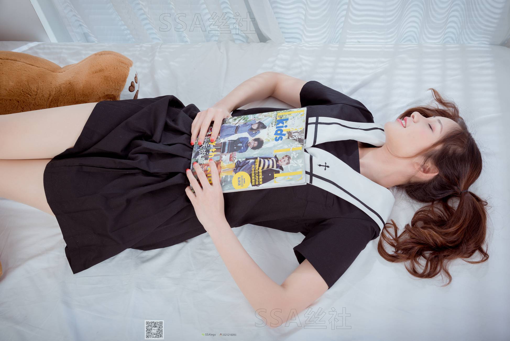 图片[133]-[SSA丝社]超清写真 NO.079 雯雯 笑容治愈系小姐姐JK制服[132P] – 速更版-美库