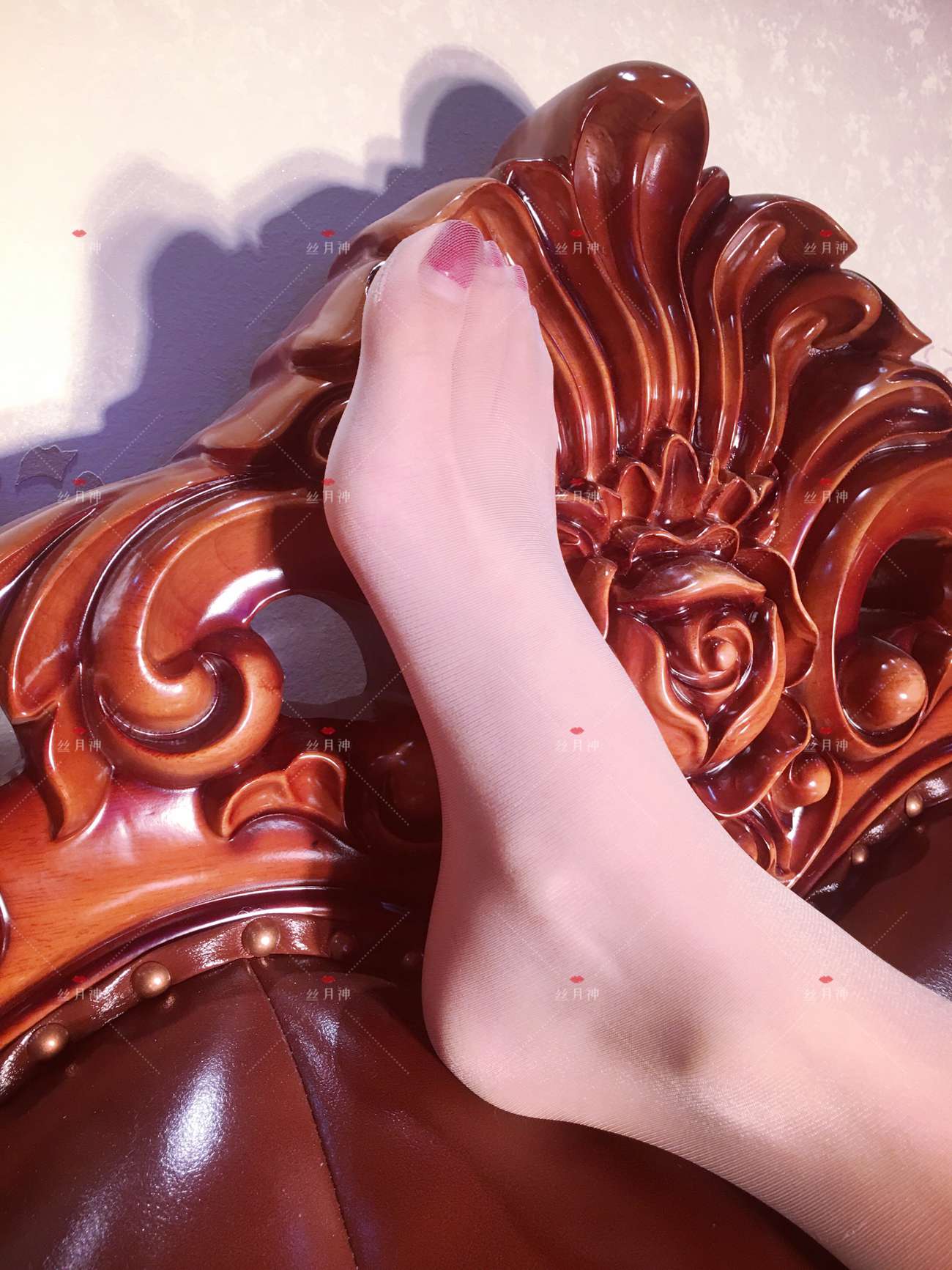 图片[23]-丝月神 013 肉丝 香槟色方扣高跟[73P] – 速更版-美库