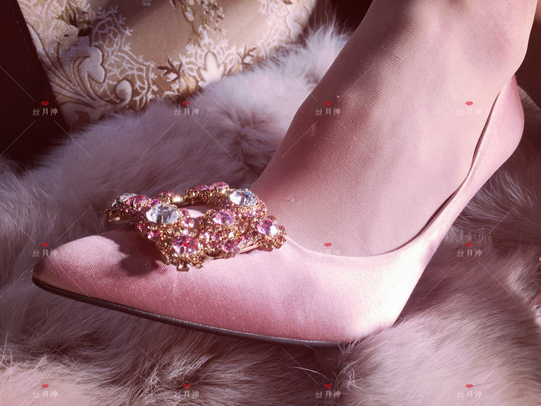 图片[53]-丝月神 013 肉丝 香槟色方扣高跟[73P] – 速更版-美库