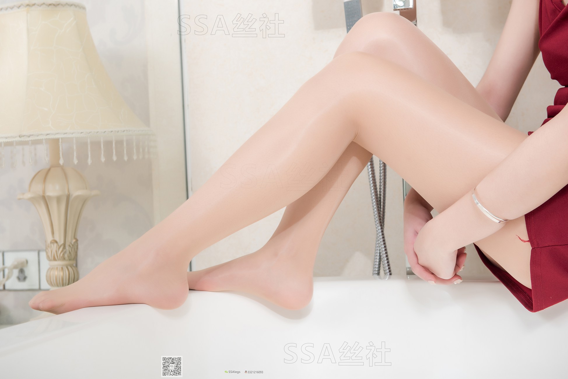 图片[21]-[SSA丝社]超清写真 NO.080 大大 浴室M情肉色油亮丝袜写真[129P] – 速更版-美库