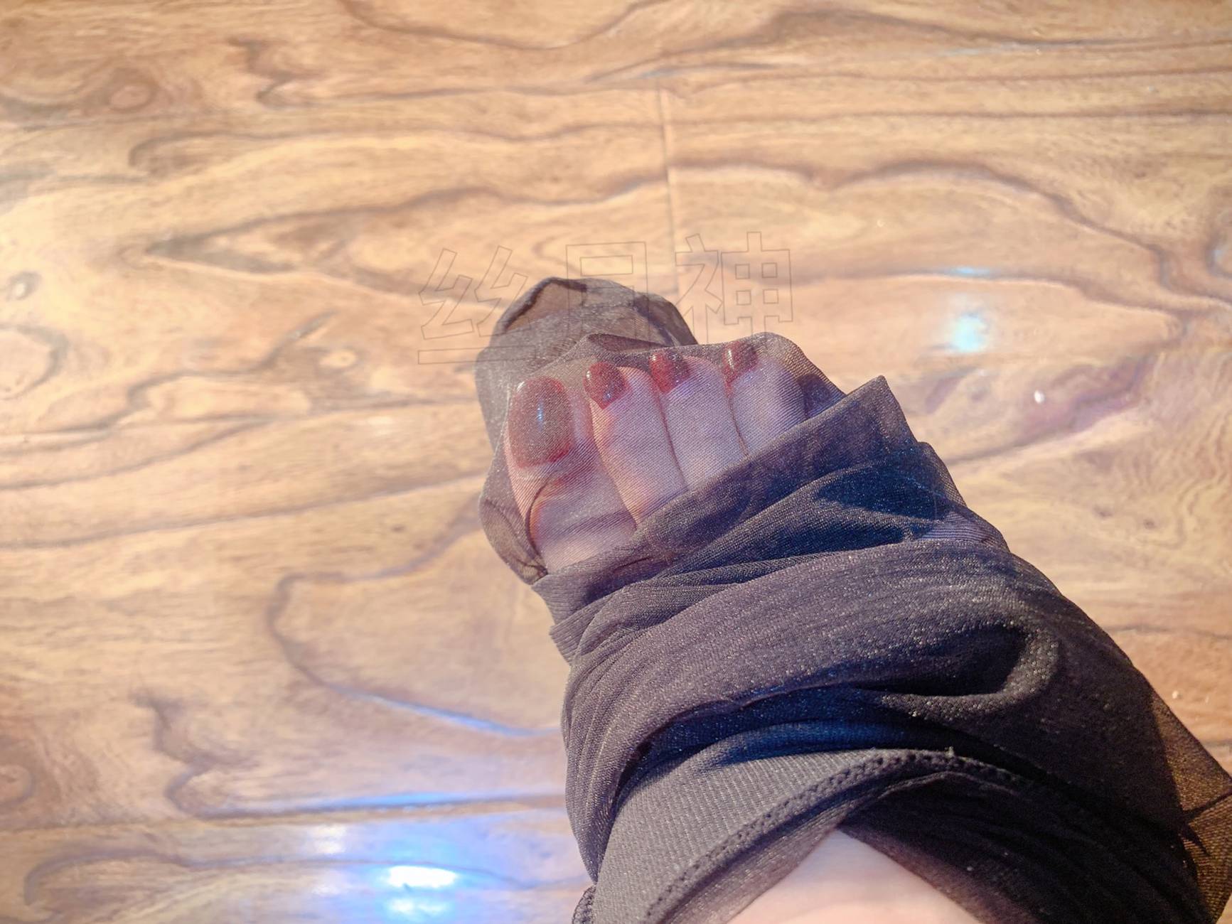 图片[25]-丝月神 015 黑色漆皮高跟黑丝足底[104P] – 速更版-美库