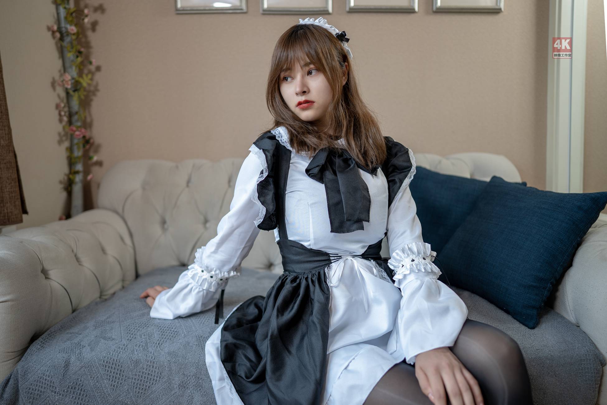 图片[23]-[Ligui丽柜]网络丽人 2021.07.13 Model《女仆裙装》奈沐子[79+1P] – 速更版-美库