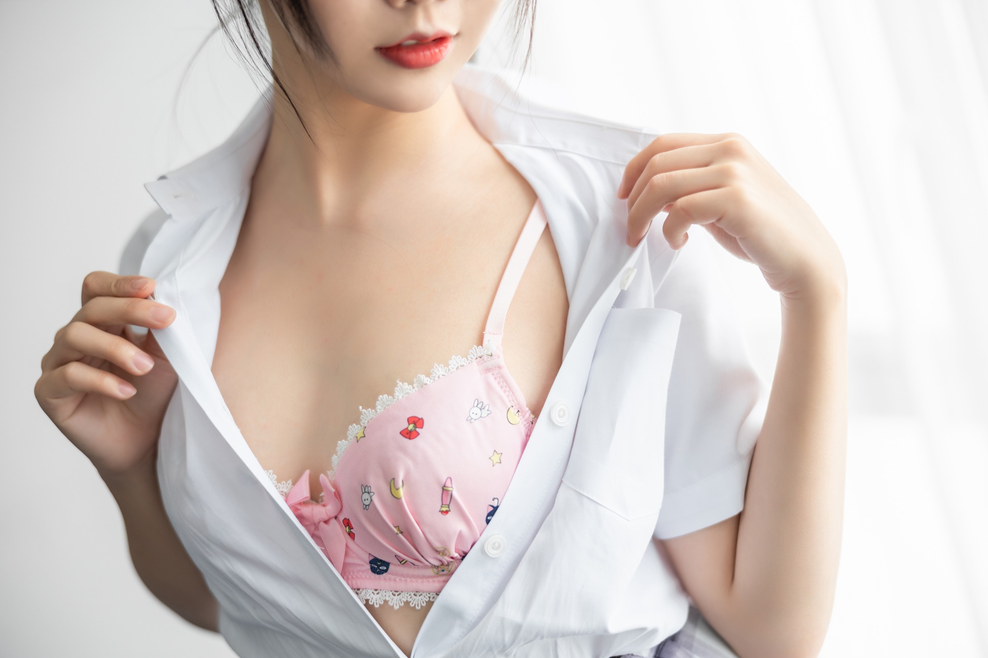 图片[17]-面饼仙儿 – 制服少女[40P] – 速更版-美库