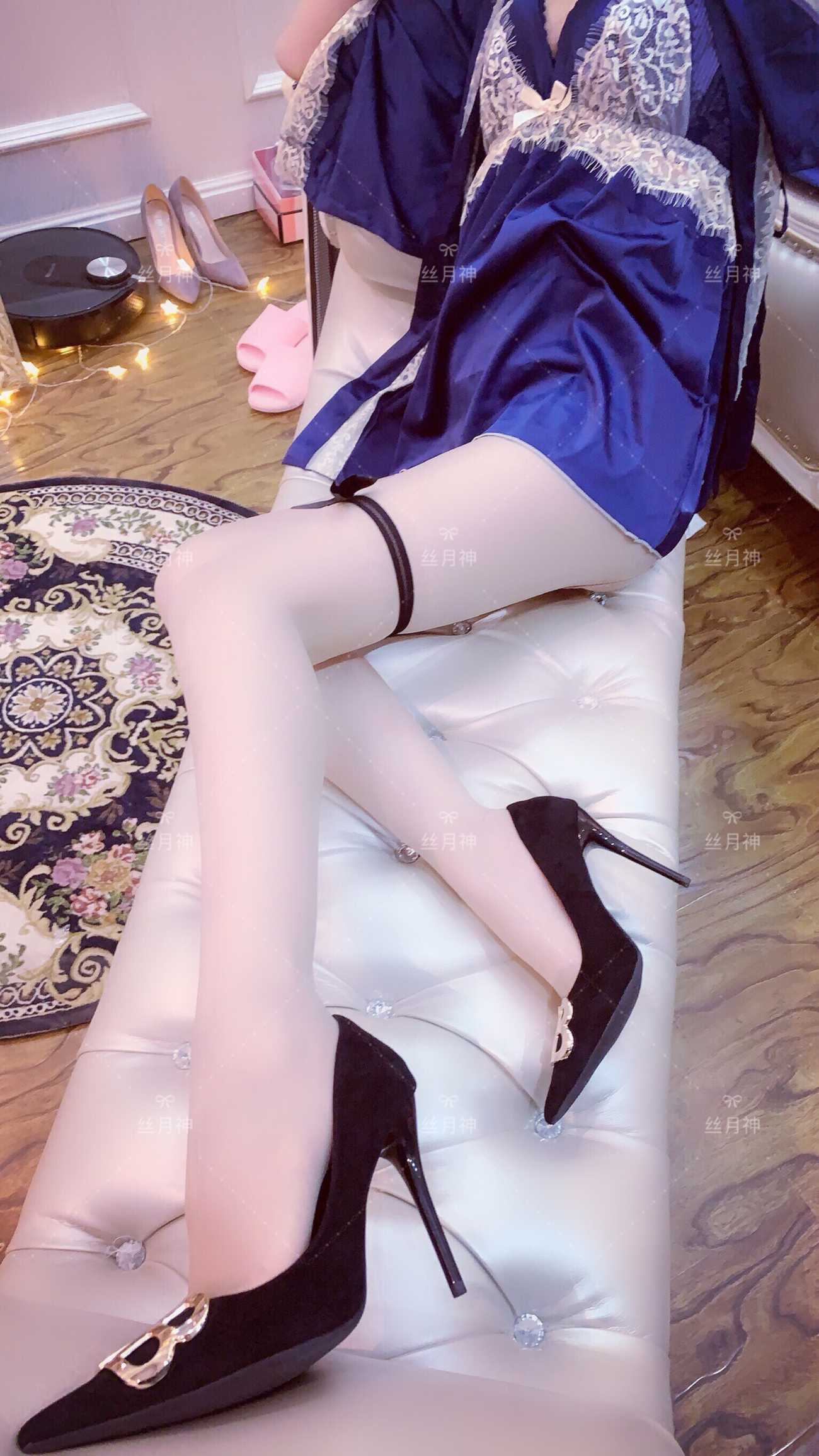 图片[24]-丝月神 017 维密睡衣肉丝绒面高跟[88P] – 速更版-美库