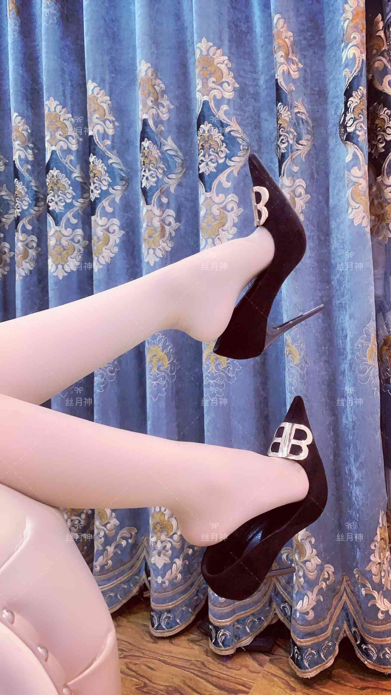 图片[30]-丝月神 017 维密睡衣肉丝绒面高跟[88P] – 速更版-美库