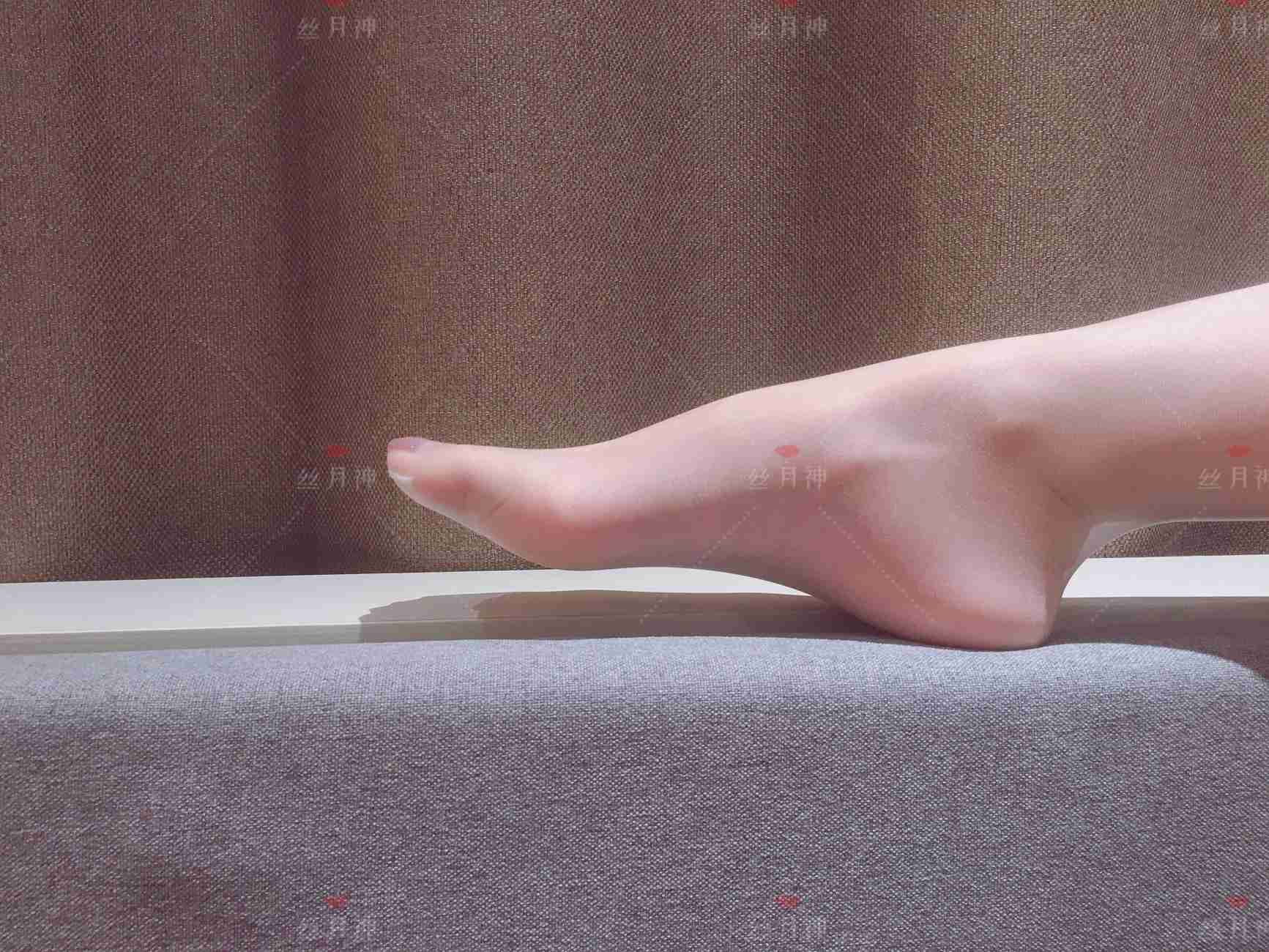 图片[20]-丝月神 018 白色筒袜肉丝杏色高跟[31P] – 速更版-美库