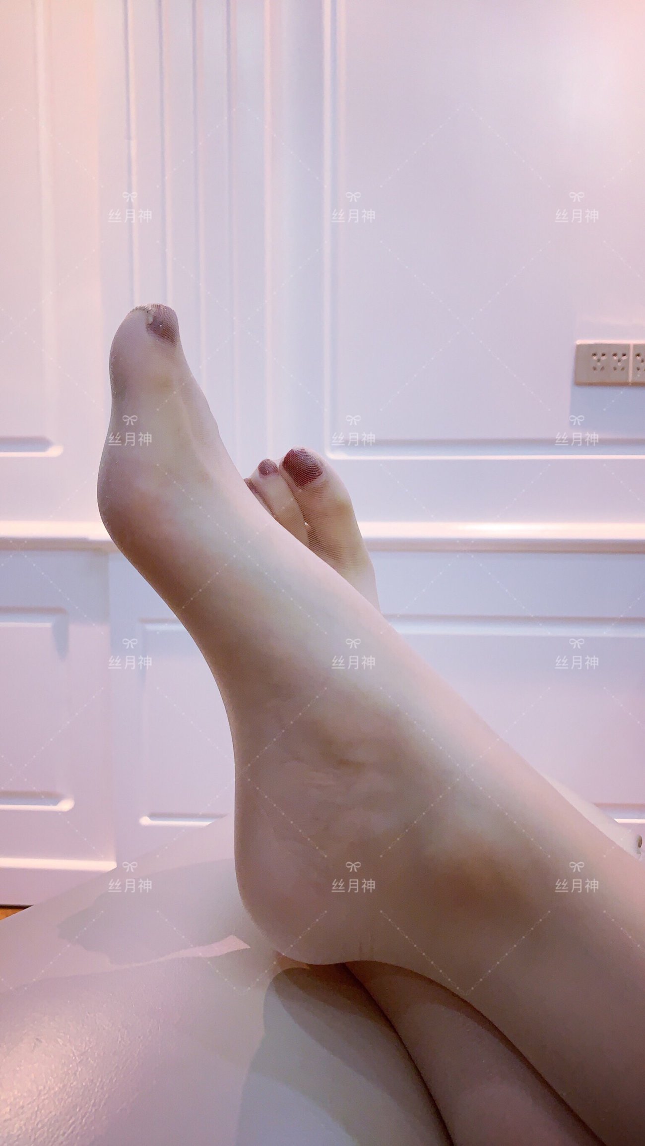 图片[43]-丝月神 017 维密睡衣肉丝绒面高跟[88P] – 速更版-美库