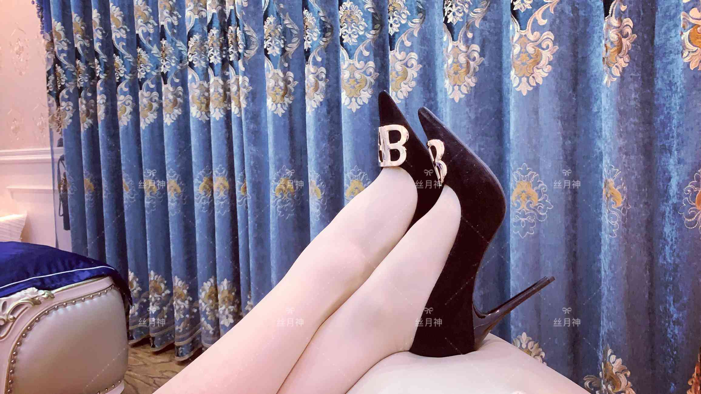 图片[62]-丝月神 017 维密睡衣肉丝绒面高跟[88P] – 速更版-美库