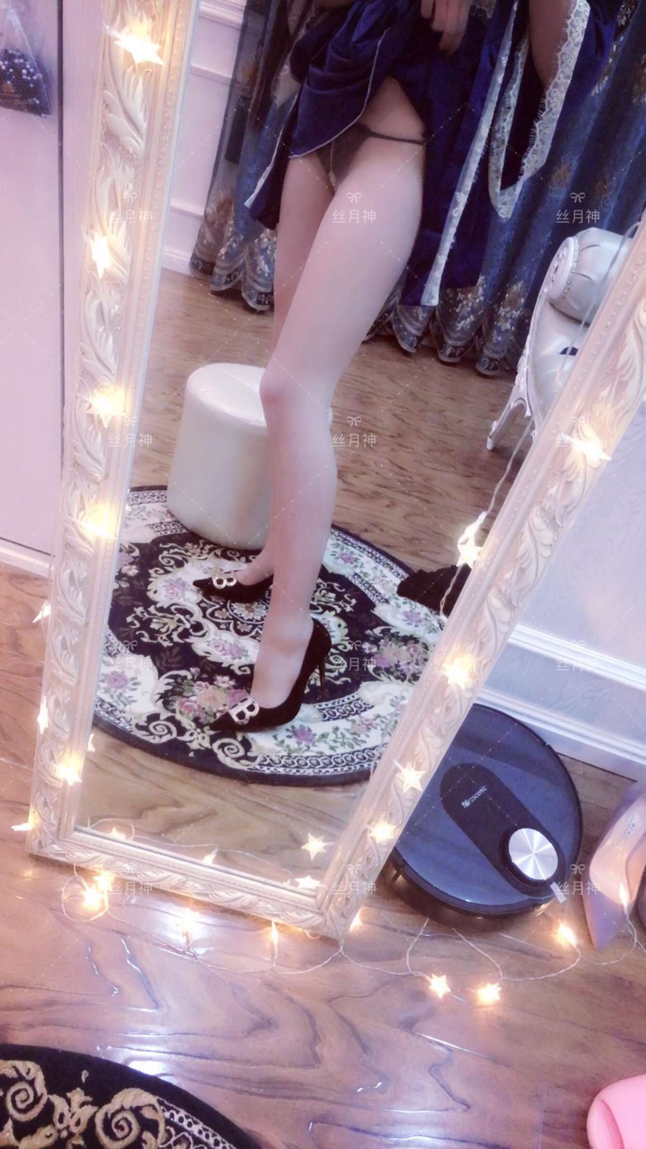 图片[70]-丝月神 017 维密睡衣肉丝绒面高跟[88P] – 速更版-美库