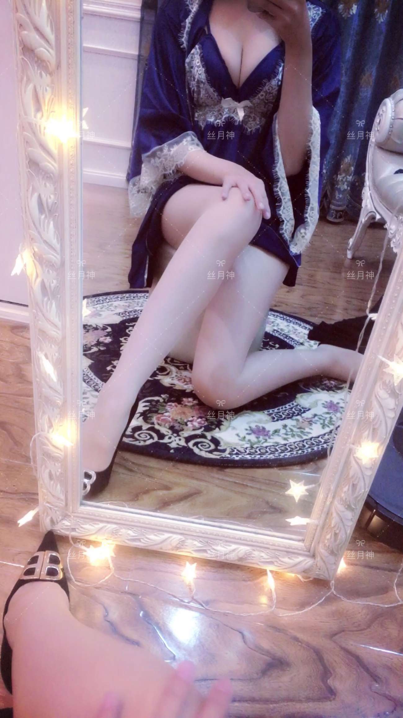 图片[71]-丝月神 017 维密睡衣肉丝绒面高跟[88P] – 速更版-美库