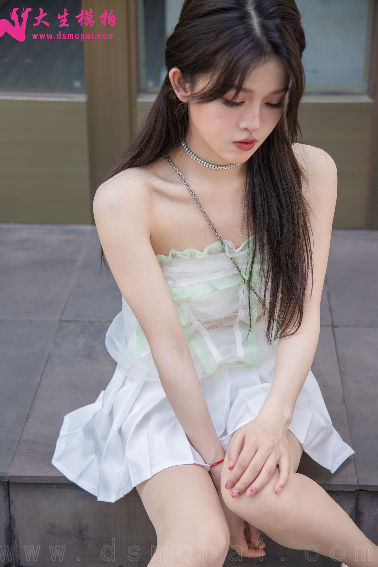 图片[30]-大生模拍 NO.233 念念 小白裙[58P] – 速更版-美库