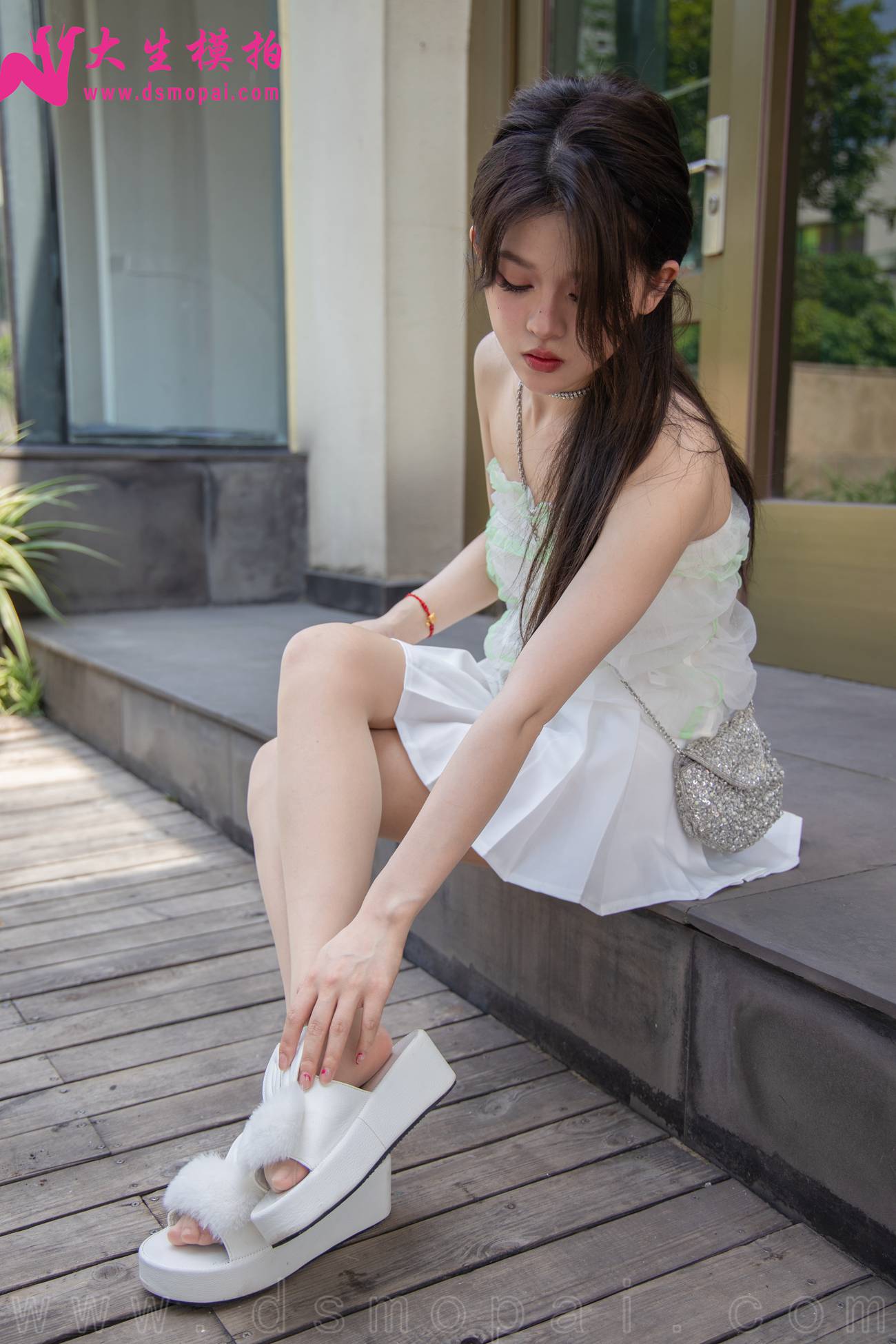 图片[33]-大生模拍 NO.233 念念 小白裙[58P] – 速更版-美库