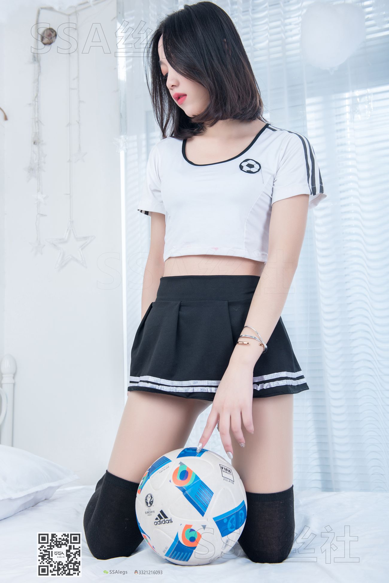 图片[103]-[SSA丝社]超清写真 NO.086 大大 白色足球宝贝[150P] – 速更版-美库