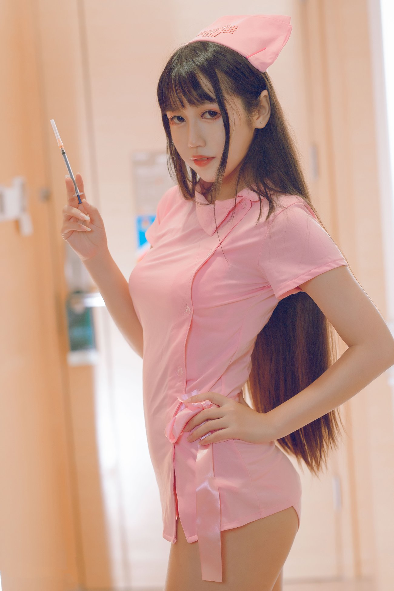 图片[41]-不呆猫- 粉红护士[42P] – 速更版-美库