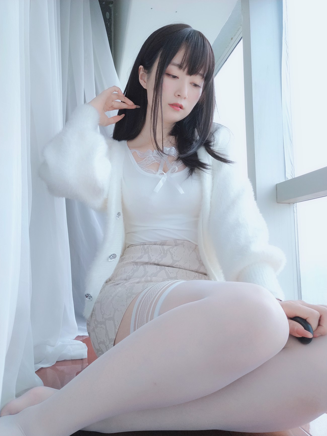 图片[50]-白银81- 白蕾丝[120P] – 速更版-美库