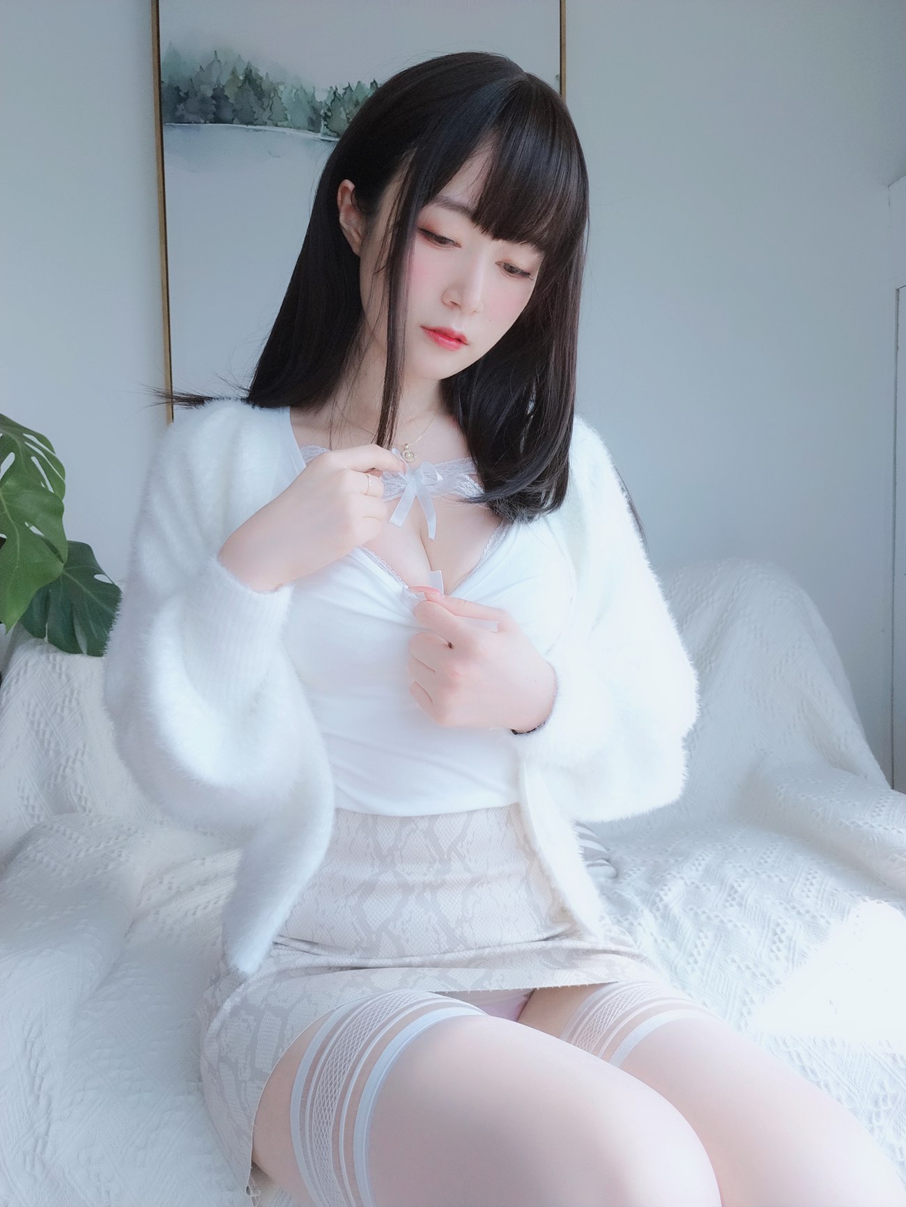 图片[71]-白银81- 白蕾丝[120P] – 速更版-美库