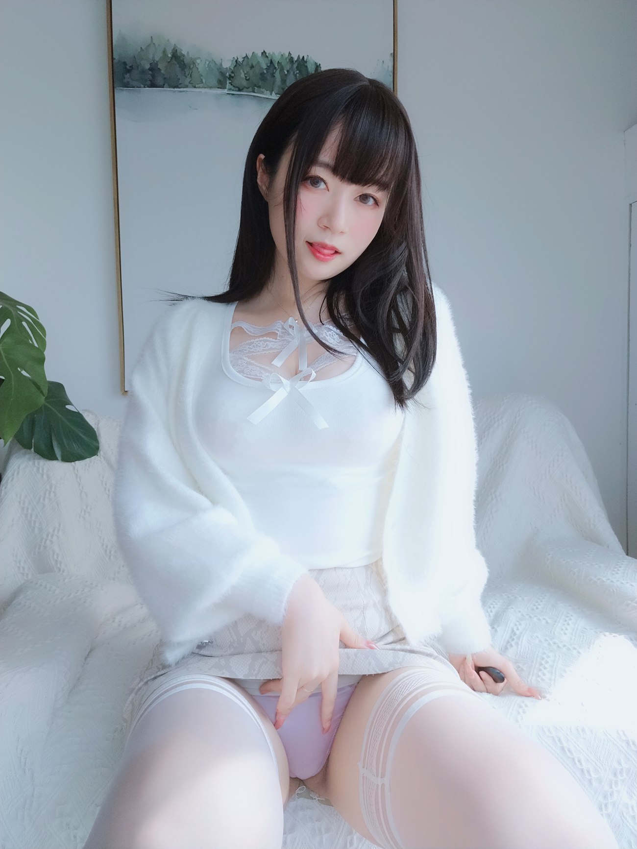 图片[73]-白银81- 白蕾丝[120P] – 速更版-美库