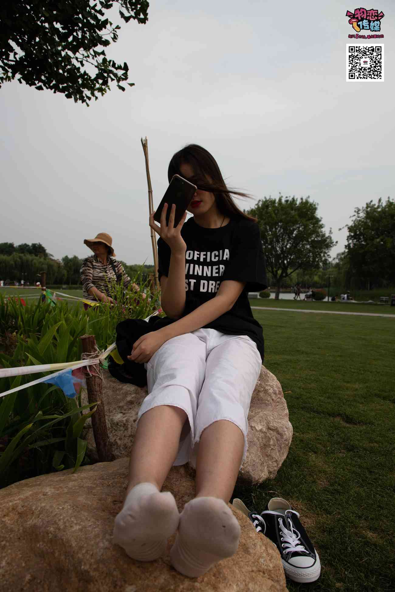 图片[26]-物恋传媒 No.021 夏日么么茶,清新棉袜配黑色帆布鞋 [223P] – 速更版-美库