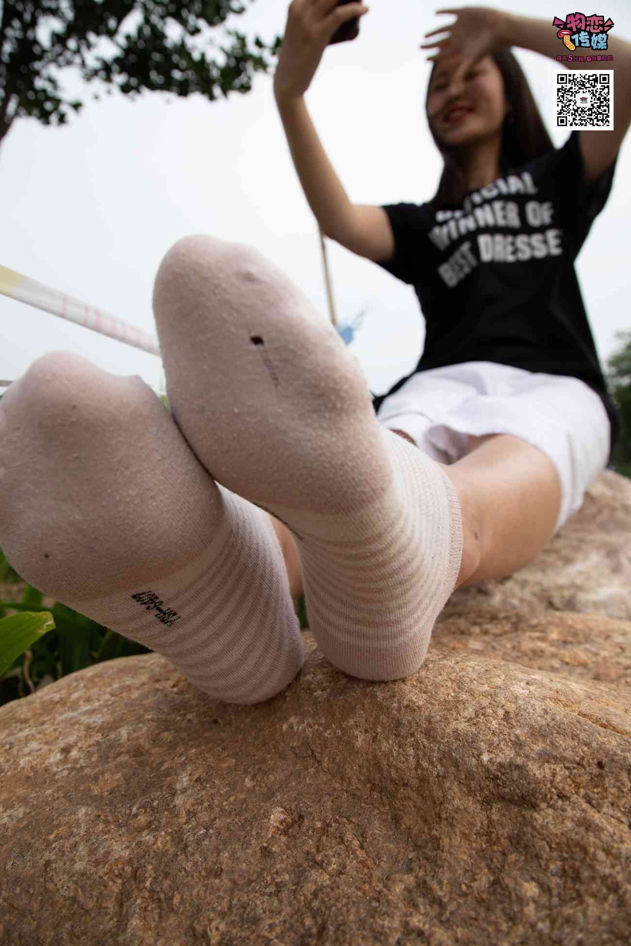 图片[39]-物恋传媒 No.021 夏日么么茶,清新棉袜配黑色帆布鞋 [223P] – 速更版-美库