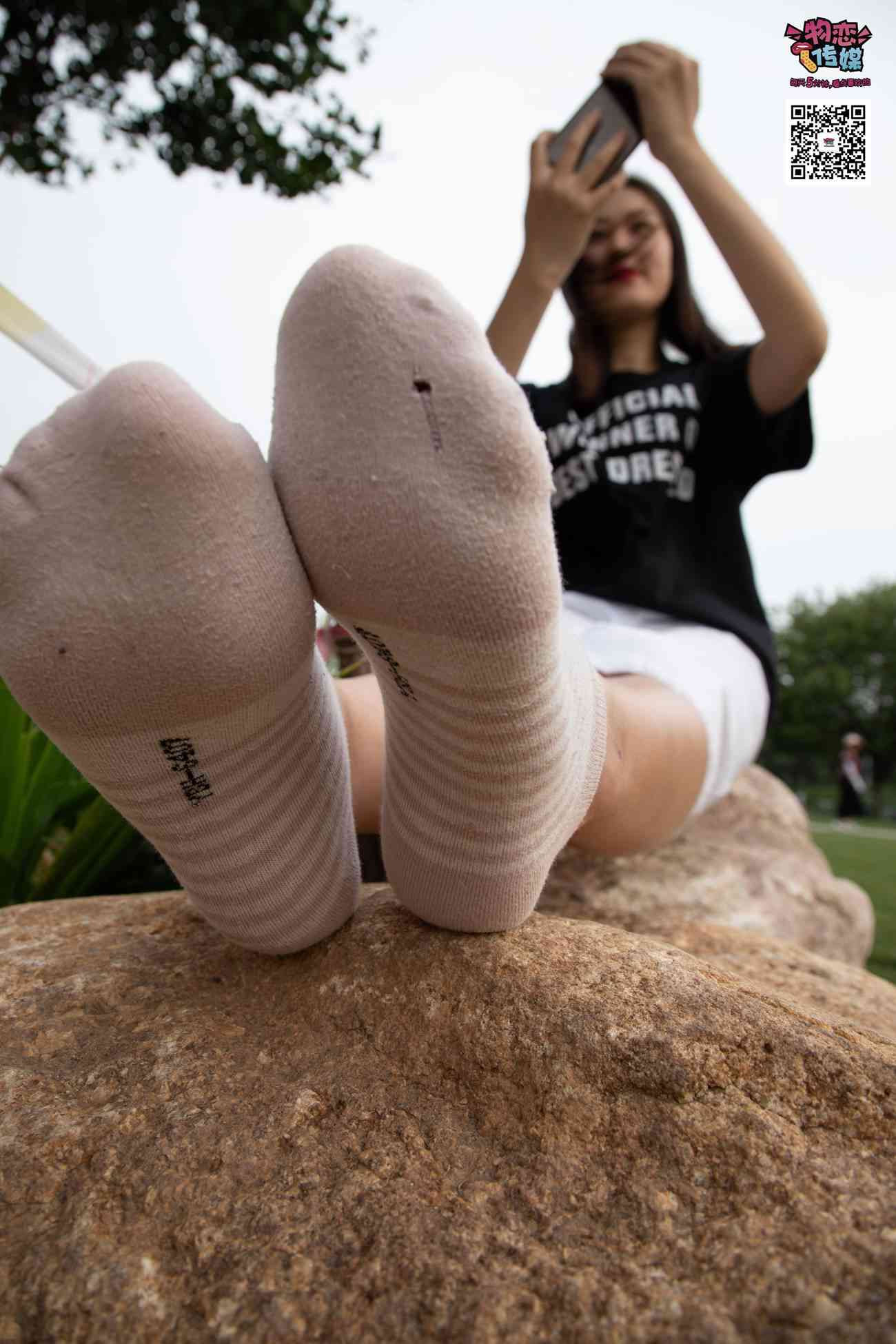 图片[40]-物恋传媒 No.021 夏日么么茶,清新棉袜配黑色帆布鞋 [223P] – 速更版-美库