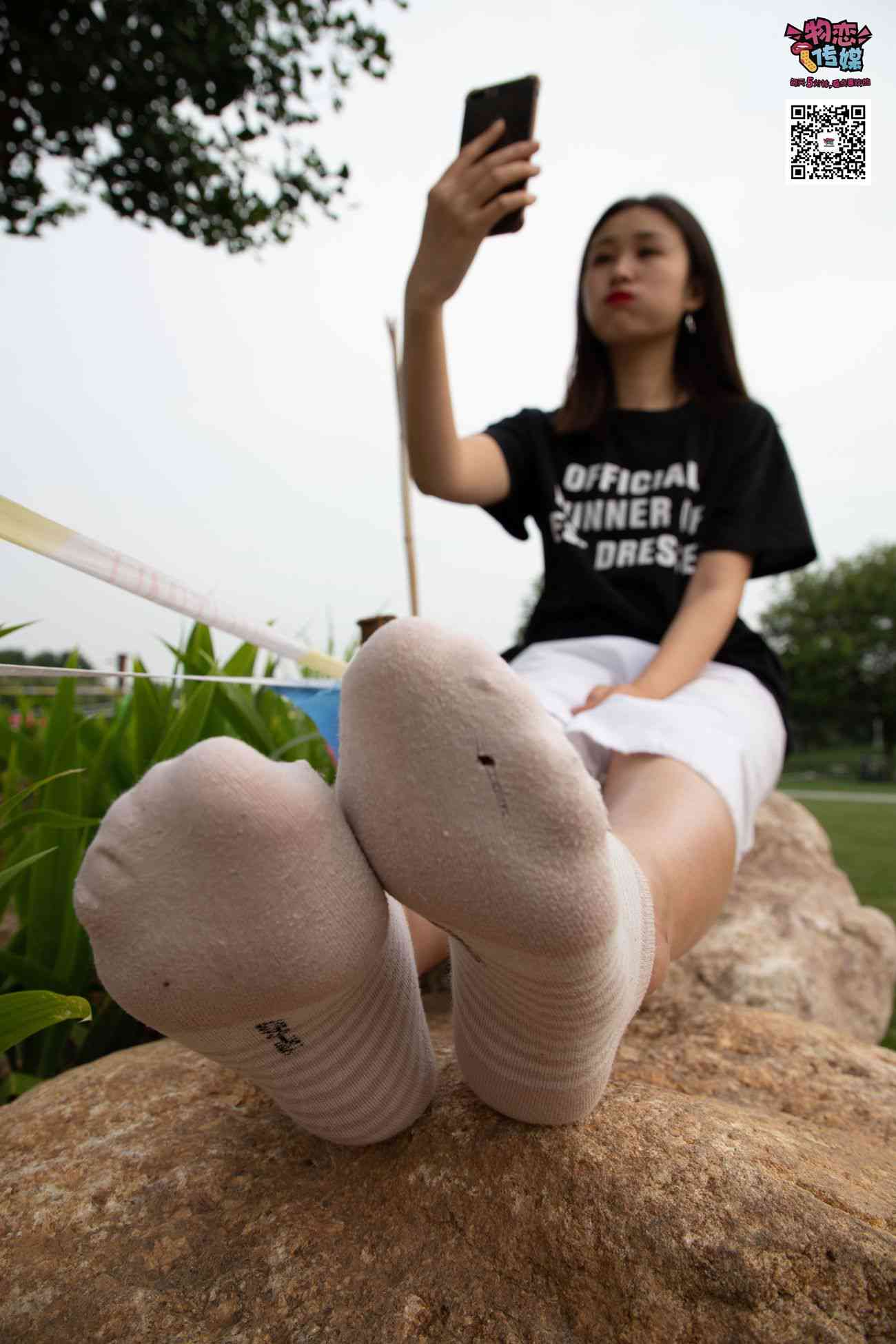 图片[43]-物恋传媒 No.021 夏日么么茶,清新棉袜配黑色帆布鞋 [223P] – 速更版-美库