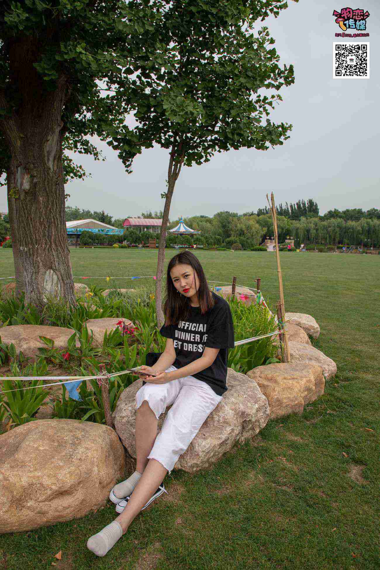 图片[56]-物恋传媒 No.021 夏日么么茶,清新棉袜配黑色帆布鞋 [223P] – 速更版-美库