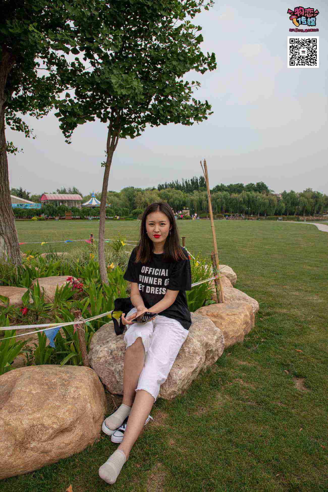 图片[57]-物恋传媒 No.021 夏日么么茶,清新棉袜配黑色帆布鞋 [223P] – 速更版-美库