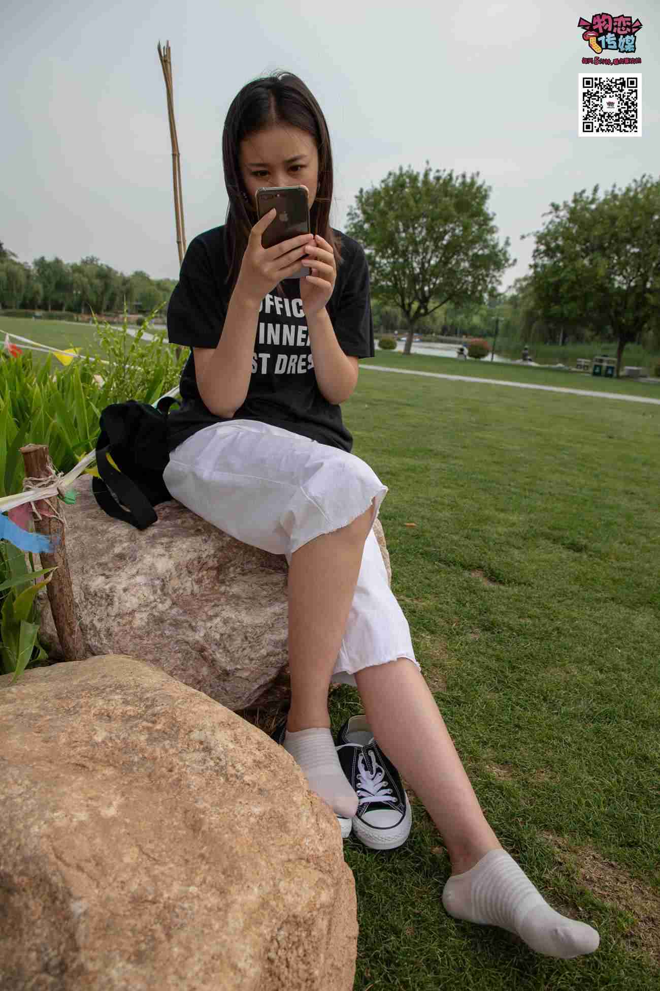 图片[60]-物恋传媒 No.021 夏日么么茶,清新棉袜配黑色帆布鞋 [223P] – 速更版-美库