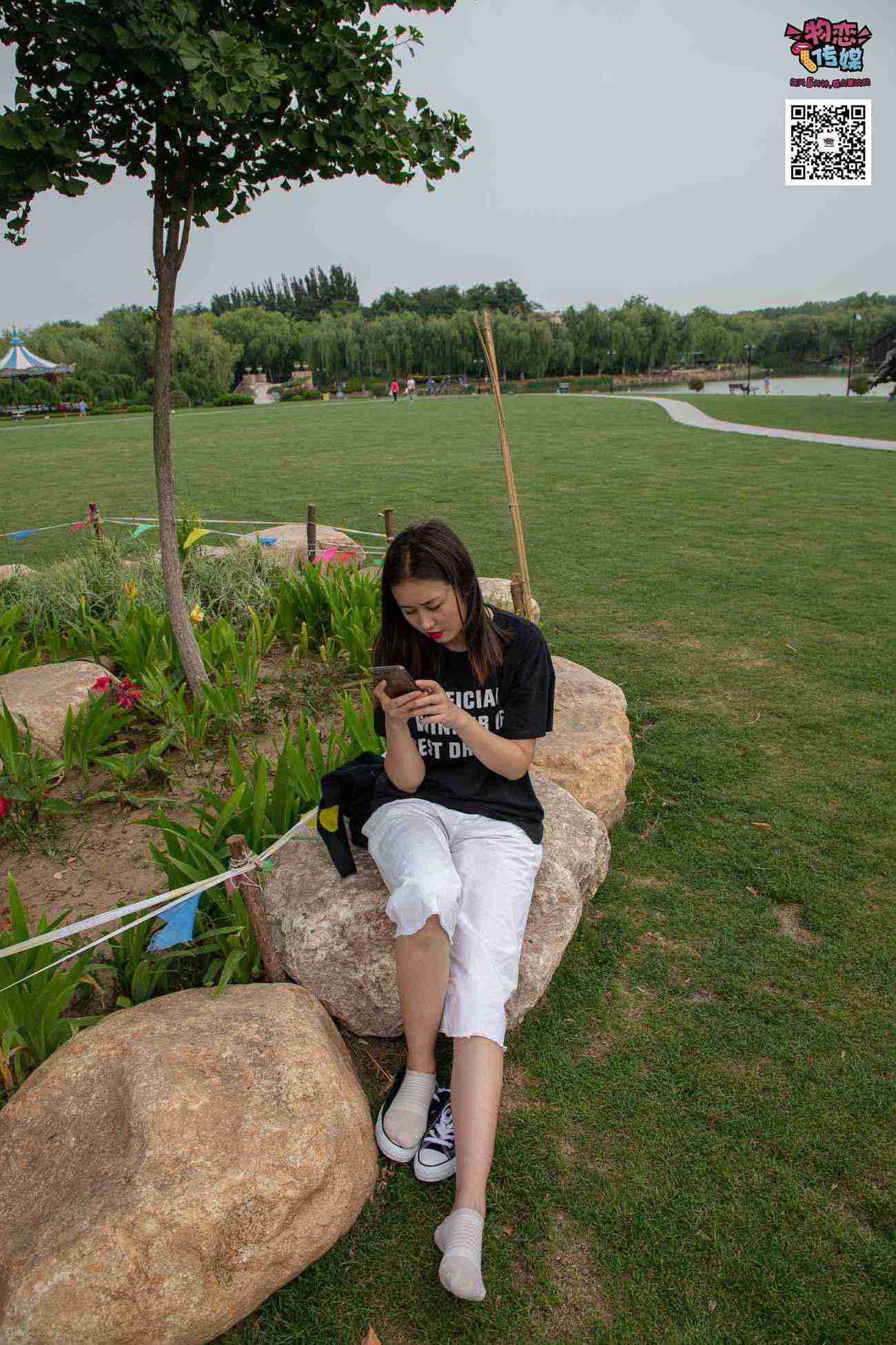 图片[61]-物恋传媒 No.021 夏日么么茶,清新棉袜配黑色帆布鞋 [223P] – 速更版-美库